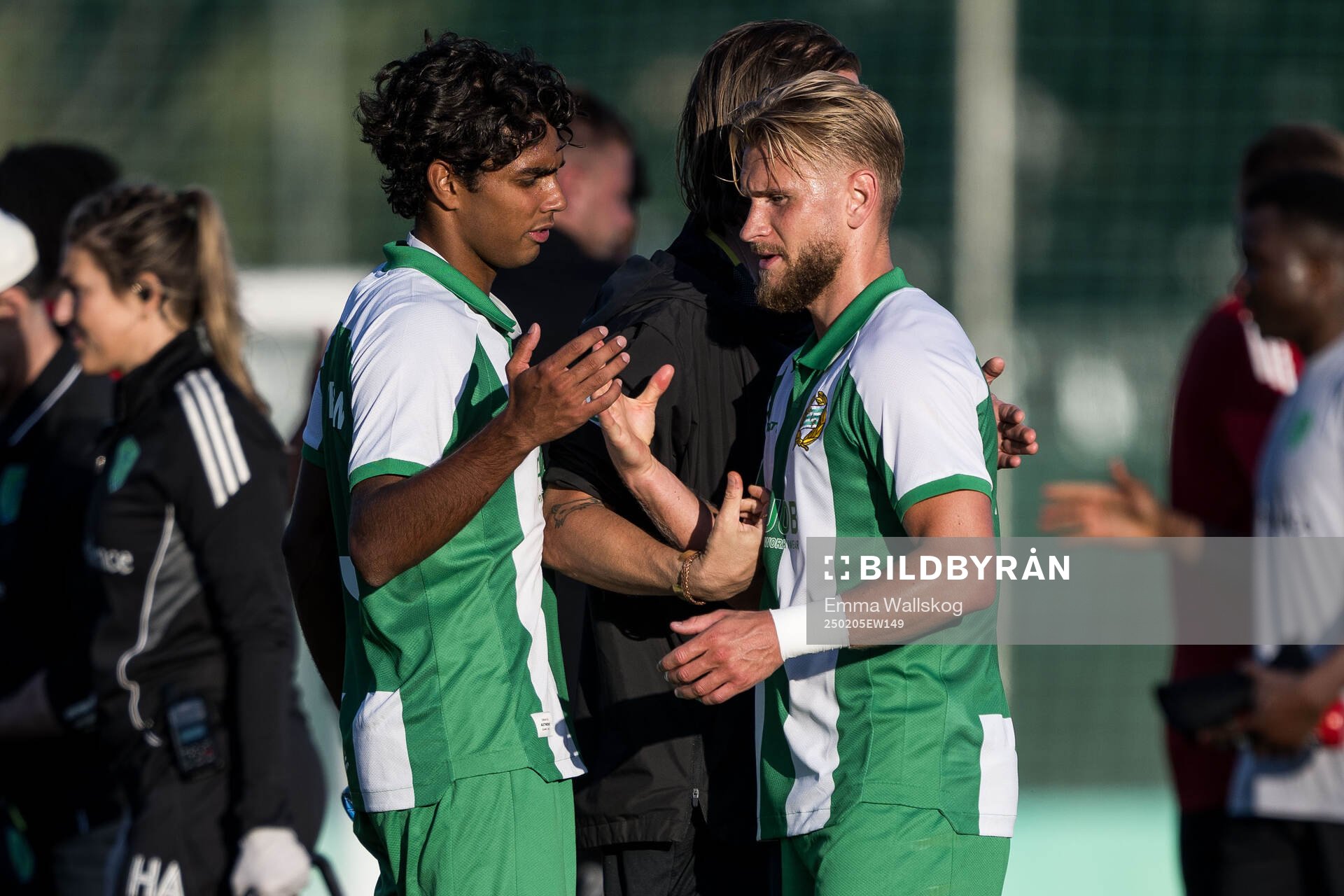 Jonathan Karlsson and Simon Strand of Hammarby