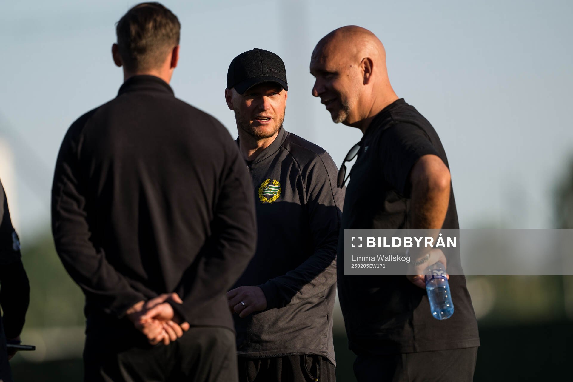 Head coach Kim Hellberg and Sports director Mikael