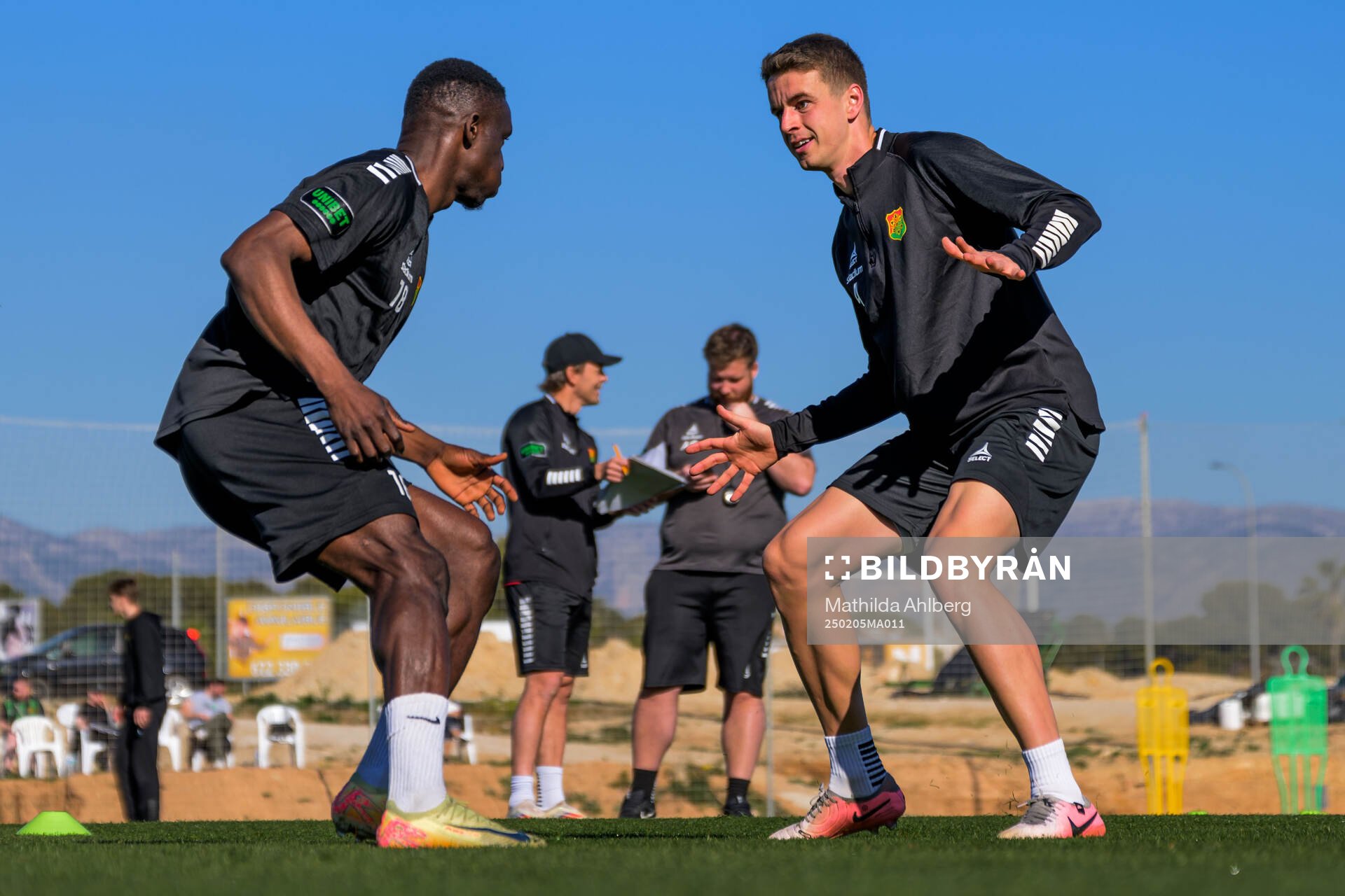 GAIS Ibrahim Diabate och Oskar Ågren