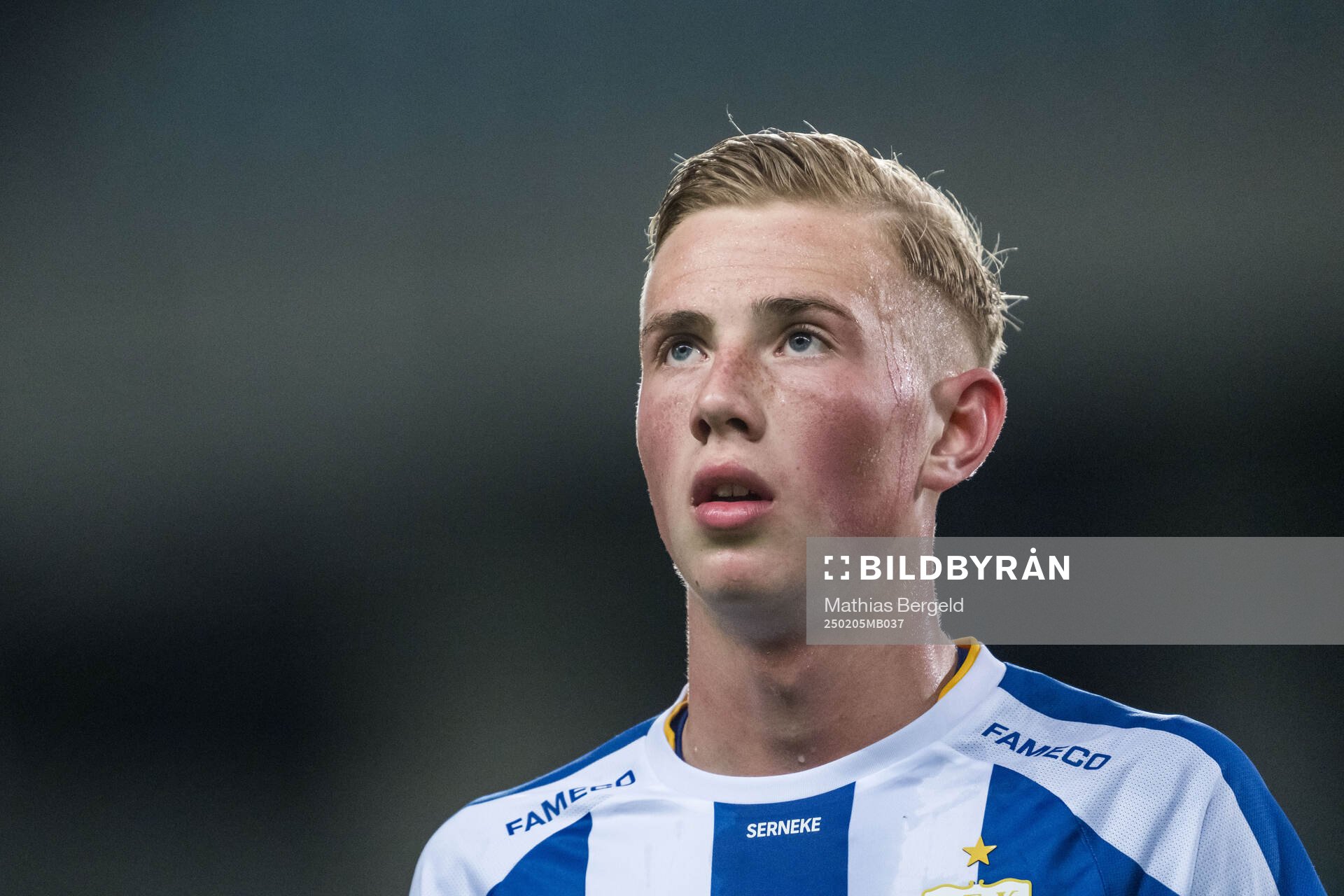 Benjamin Brantlind of IFK Göteborg looks dejected