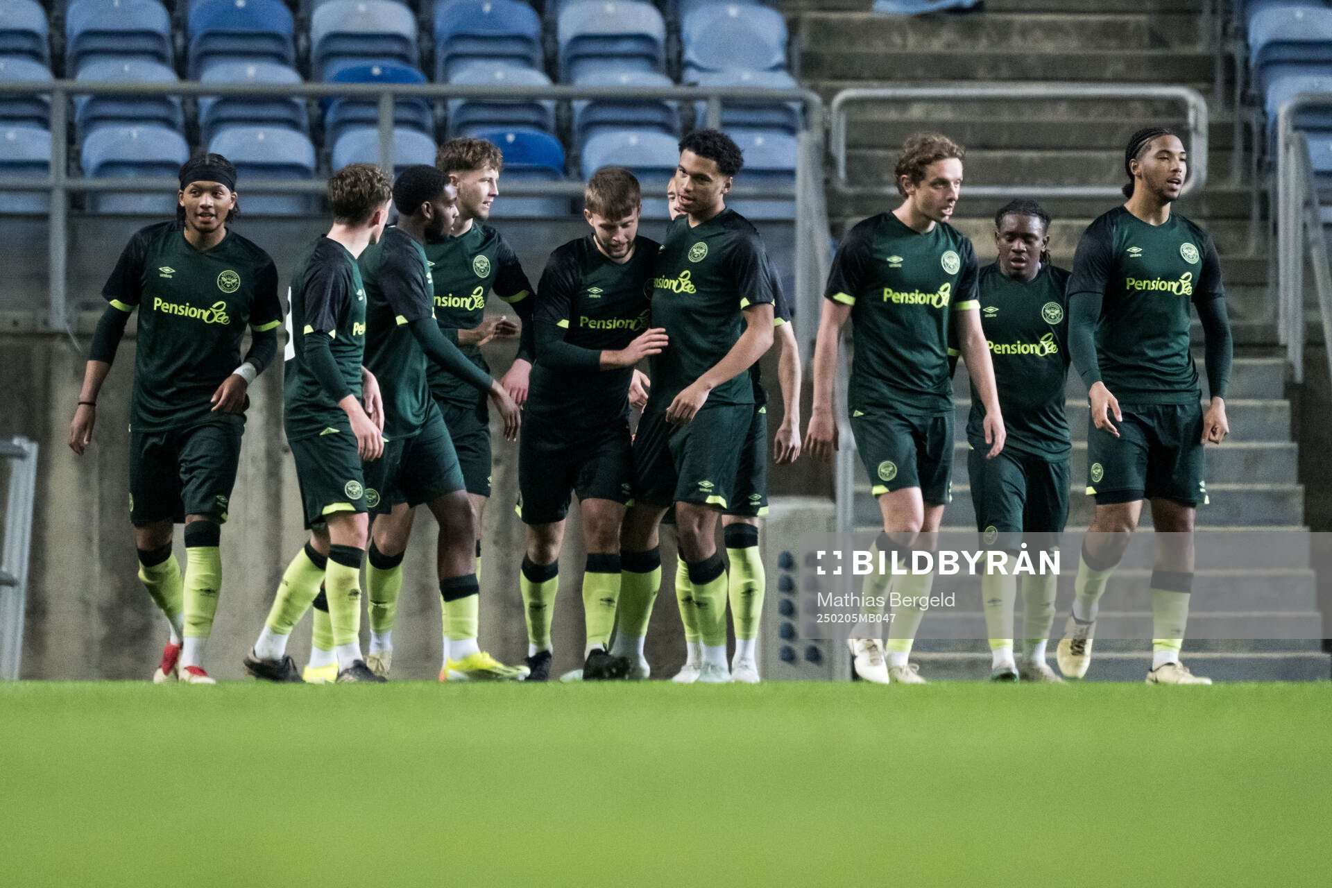 Caelan Avenell of Brentford B celebrates