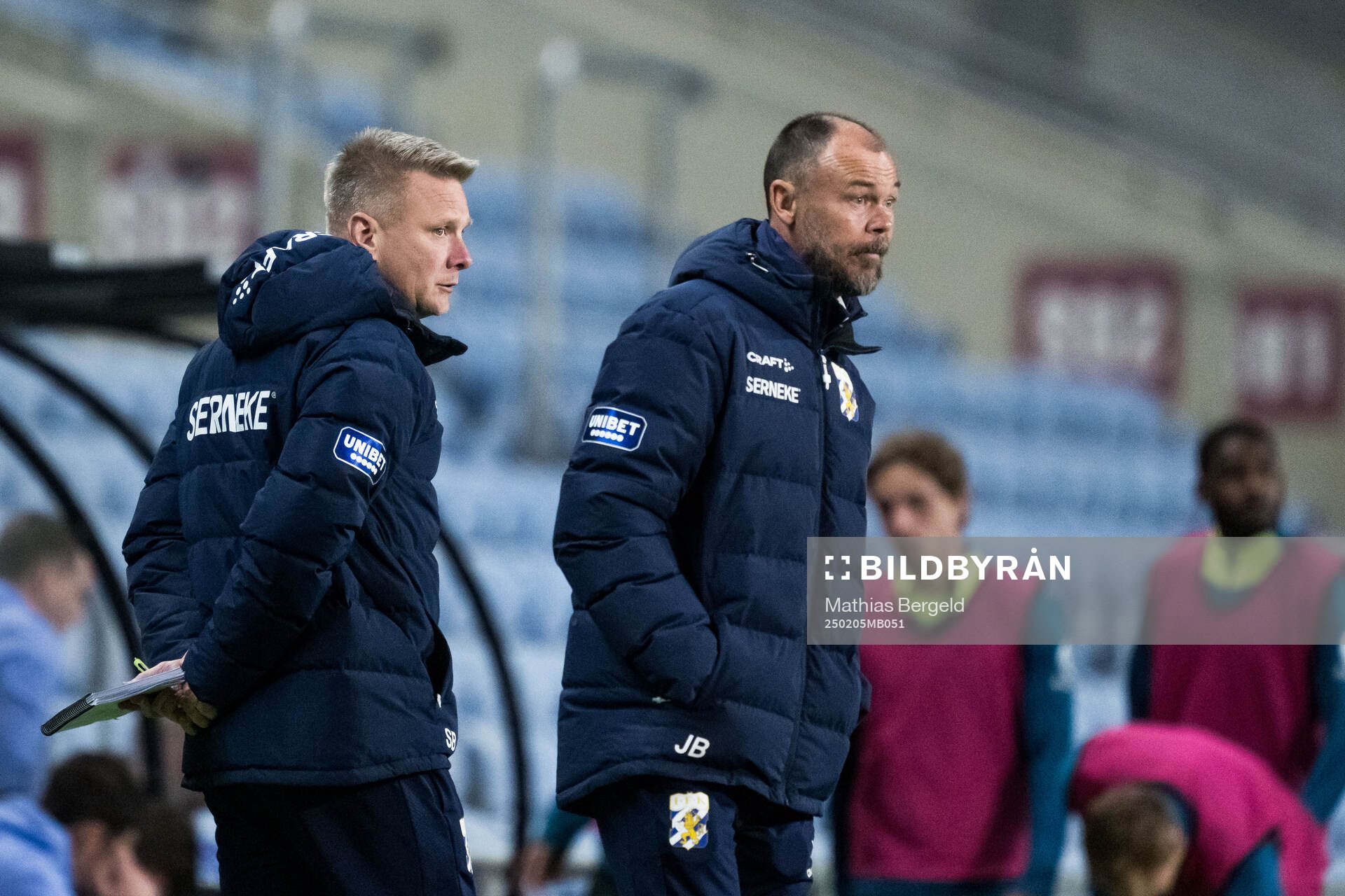 Head coach Stefan Billborn and Assistant coach Joachim