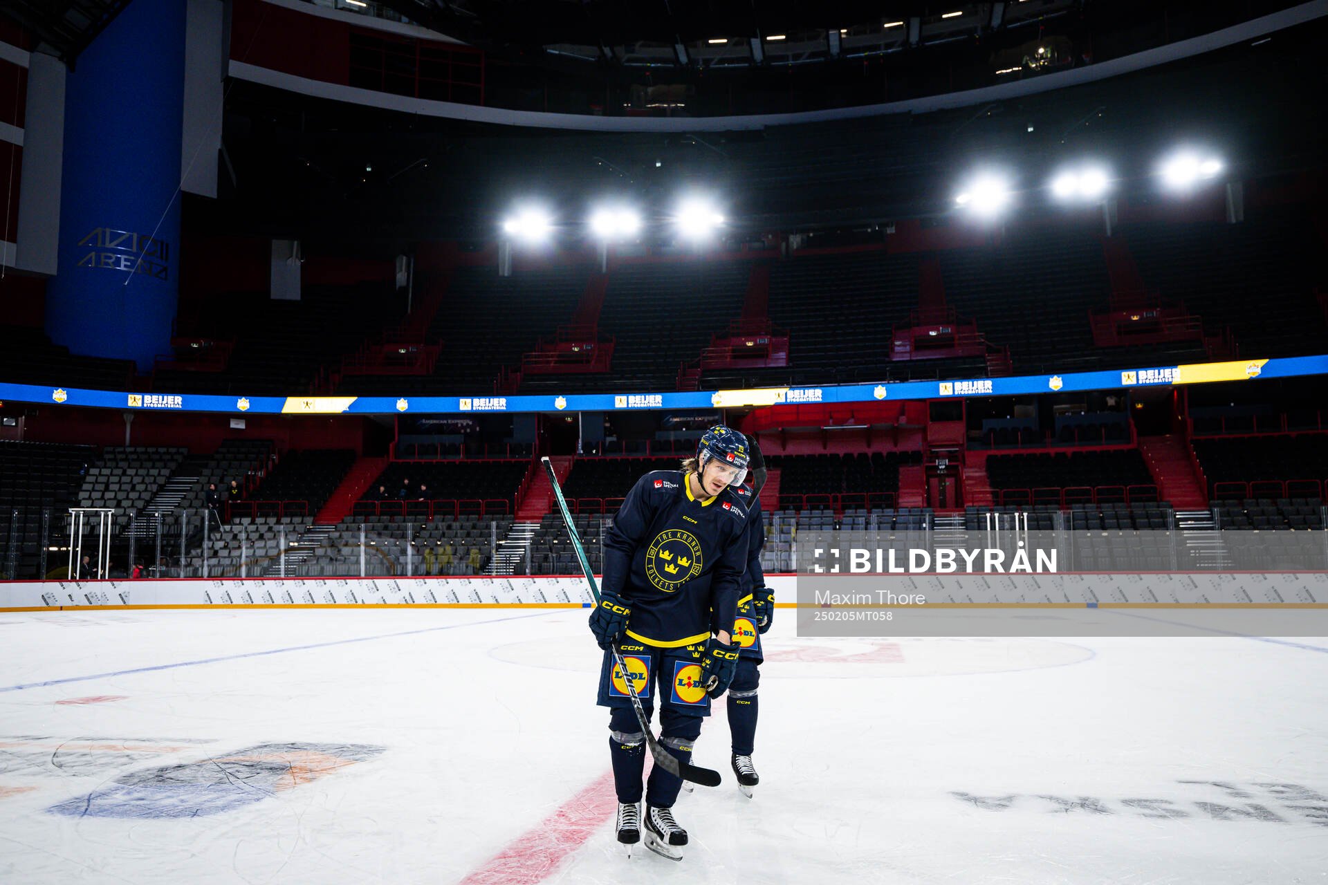 Marcus Sörensen of the Swedish national ice hockey team at
