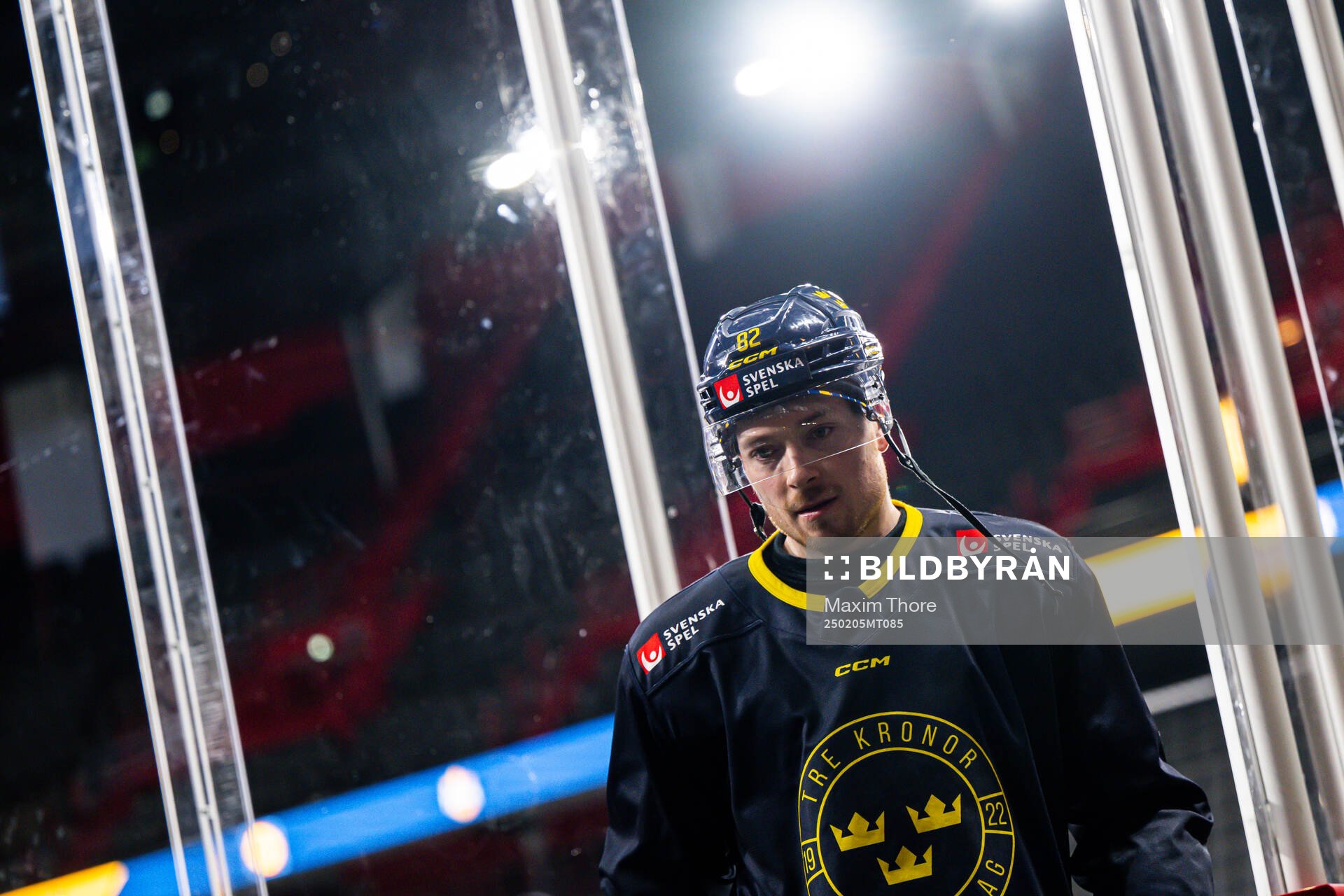 Jesper Frödén of the Swedish national ice hockey team