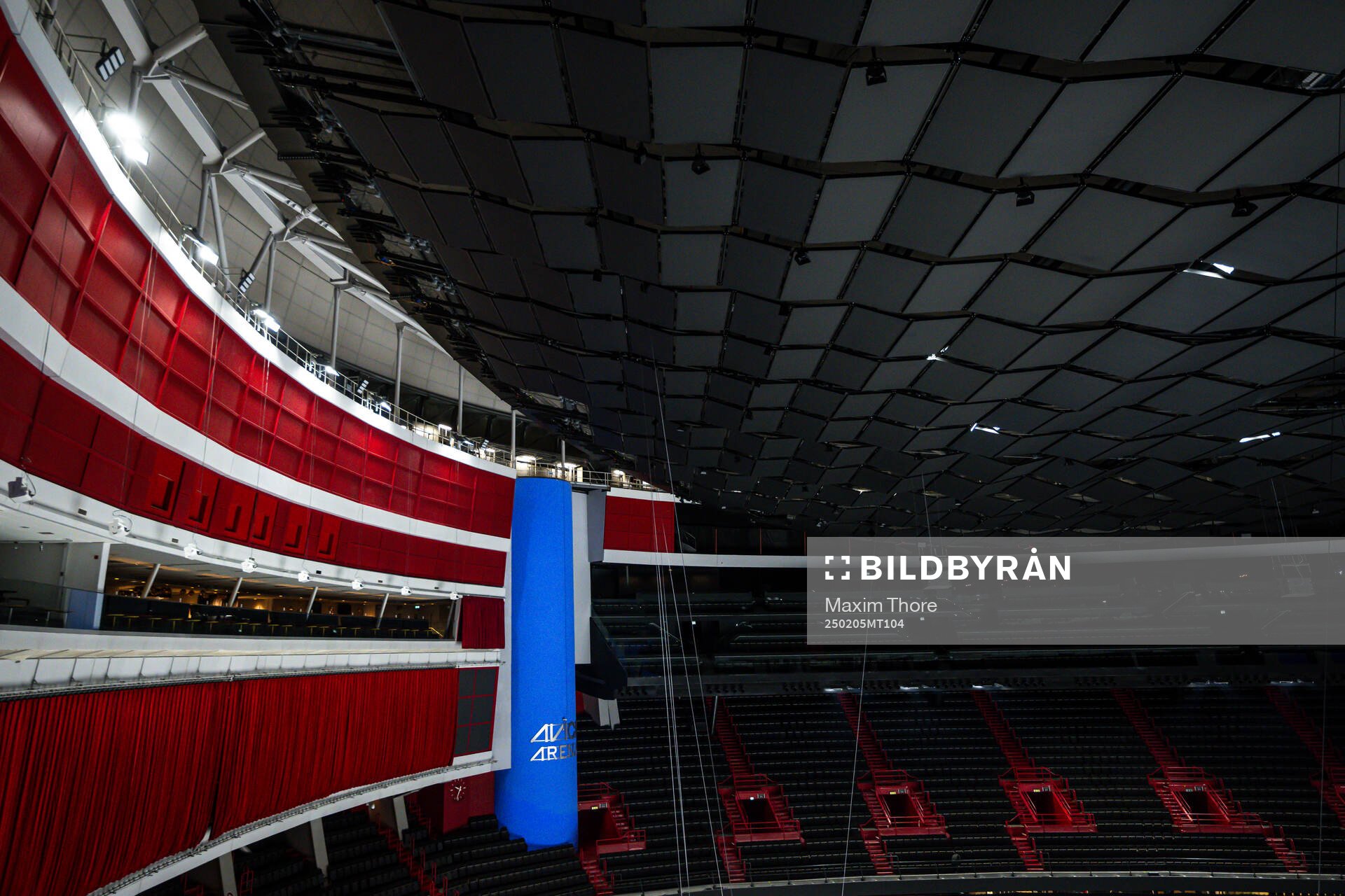 General interior view of Avicii Arena
