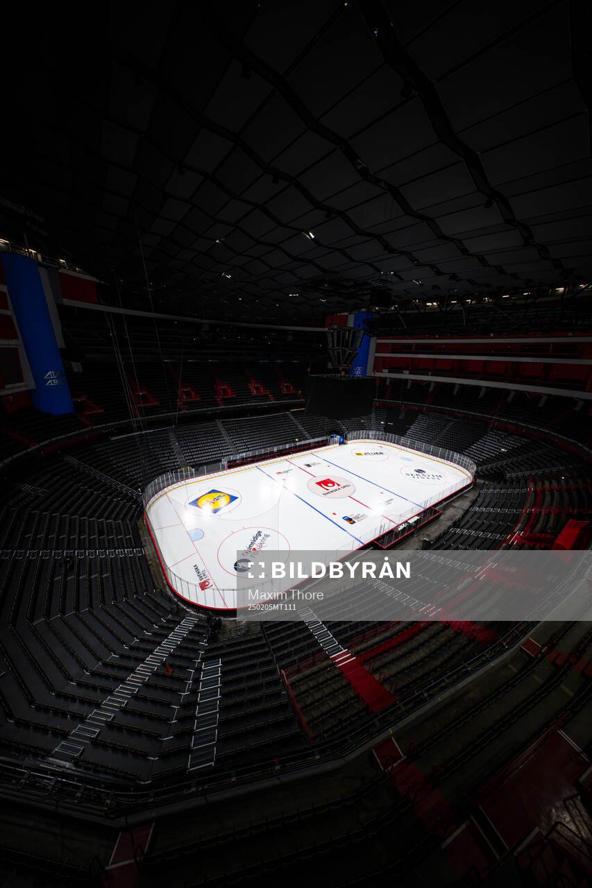 General interior view at Avicii Arena