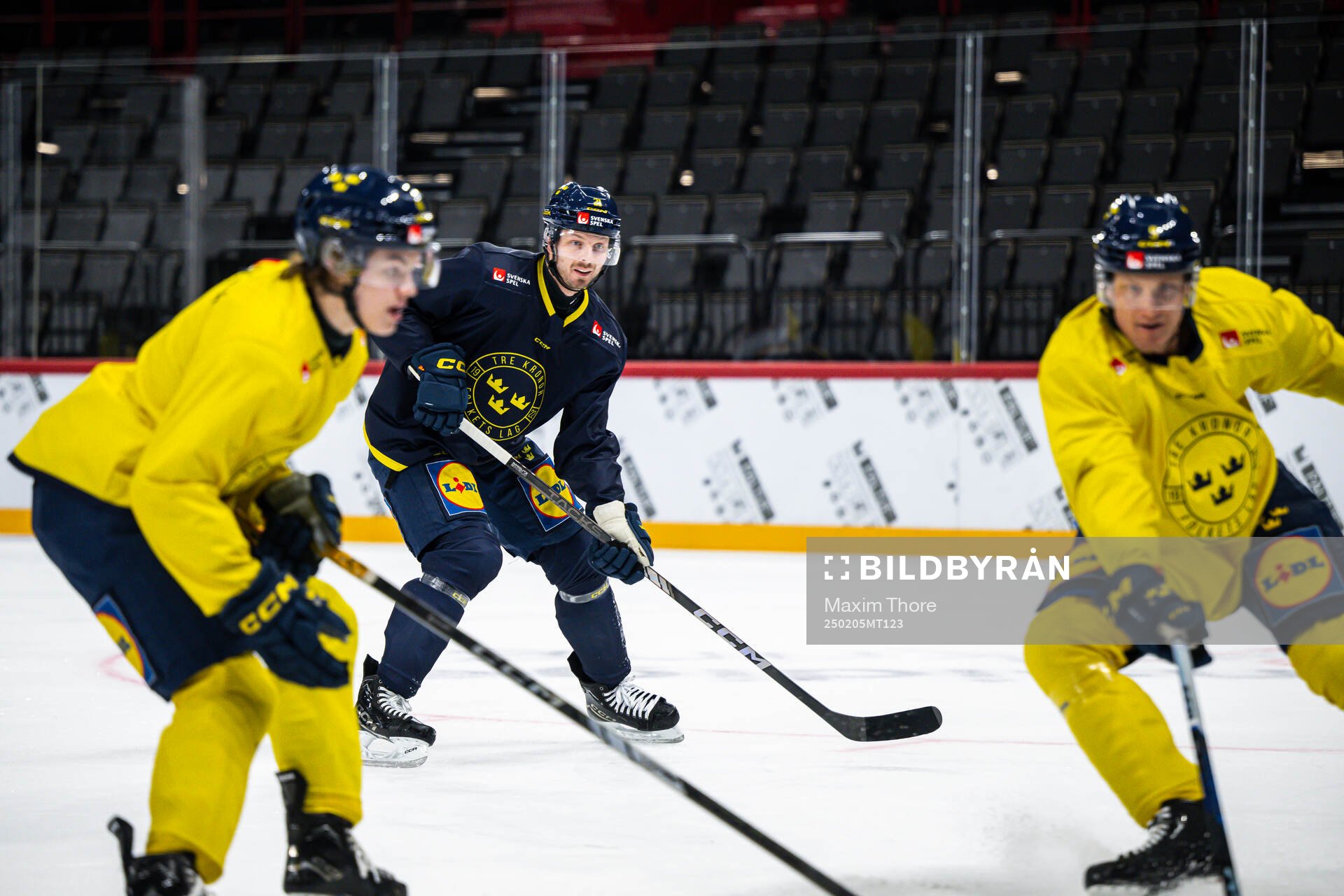 Christoffer Ehn of the Swedish national ice hockey team at