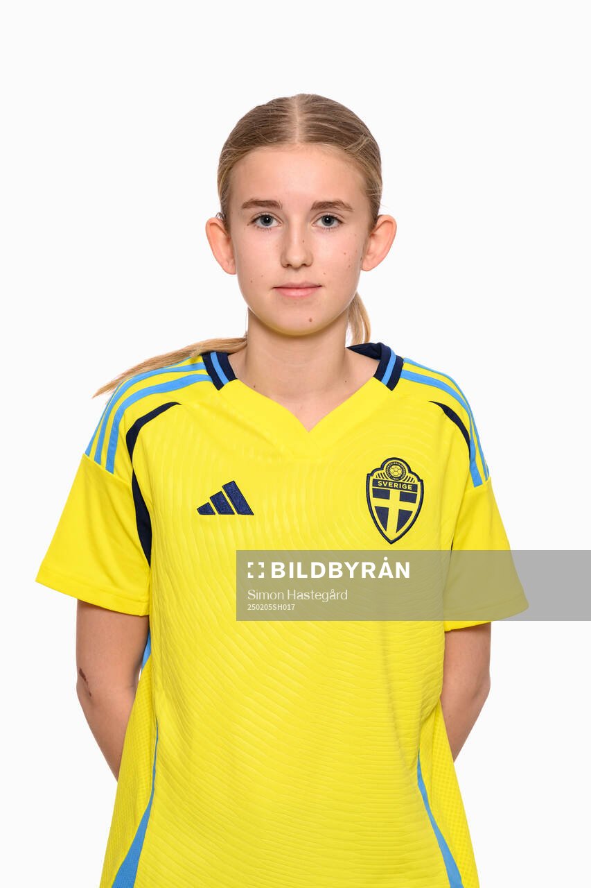 Nike Forslund poserar för porträtt den 5 februari 2025 i Stockholm. 