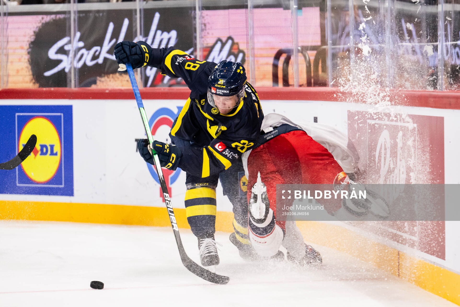 Anton Bengtsson of Sweden and Jiri Tichacek of Czech