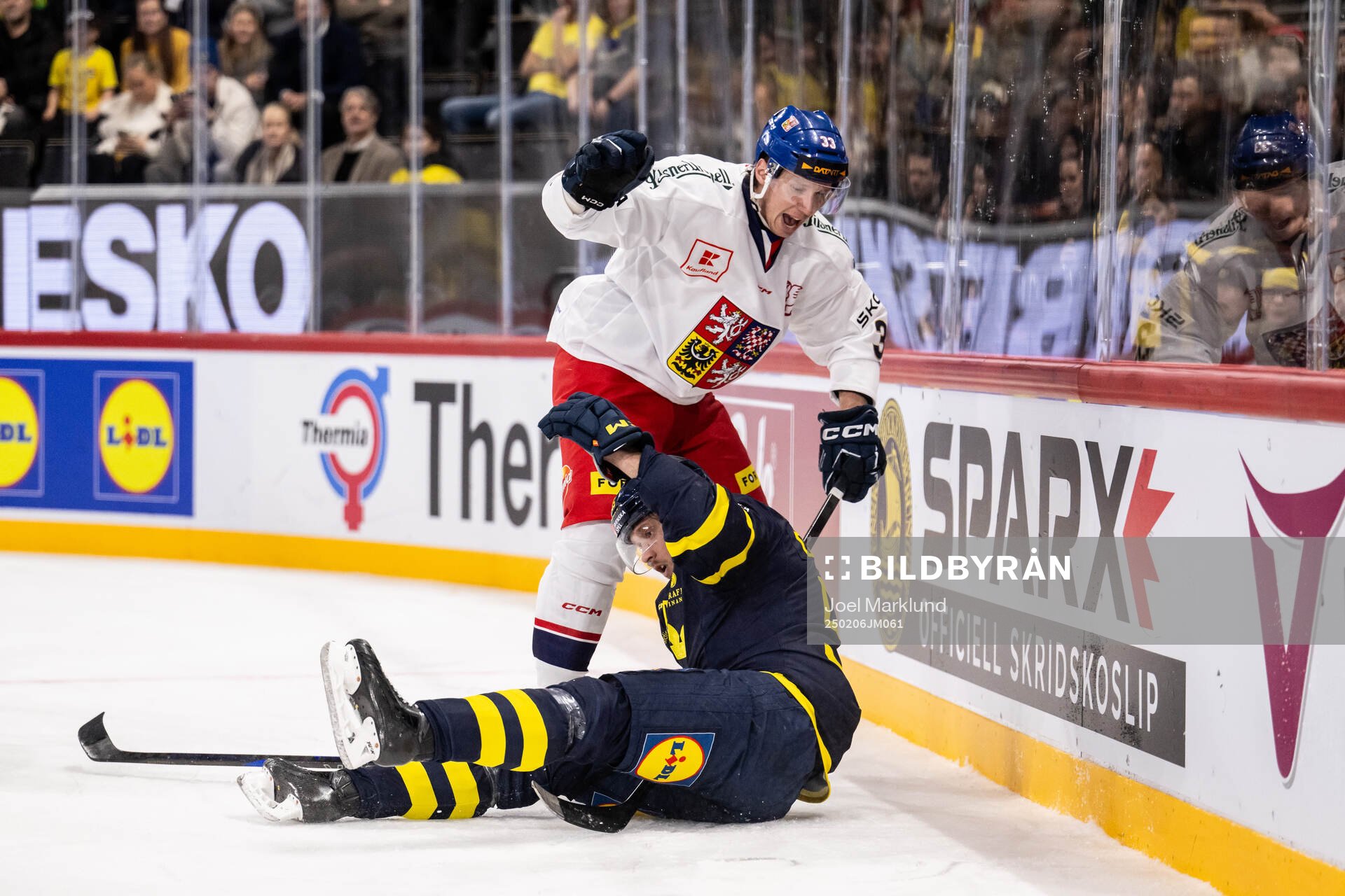 Jacob de la Rose of Sweden and Jan Kostalek of Czech