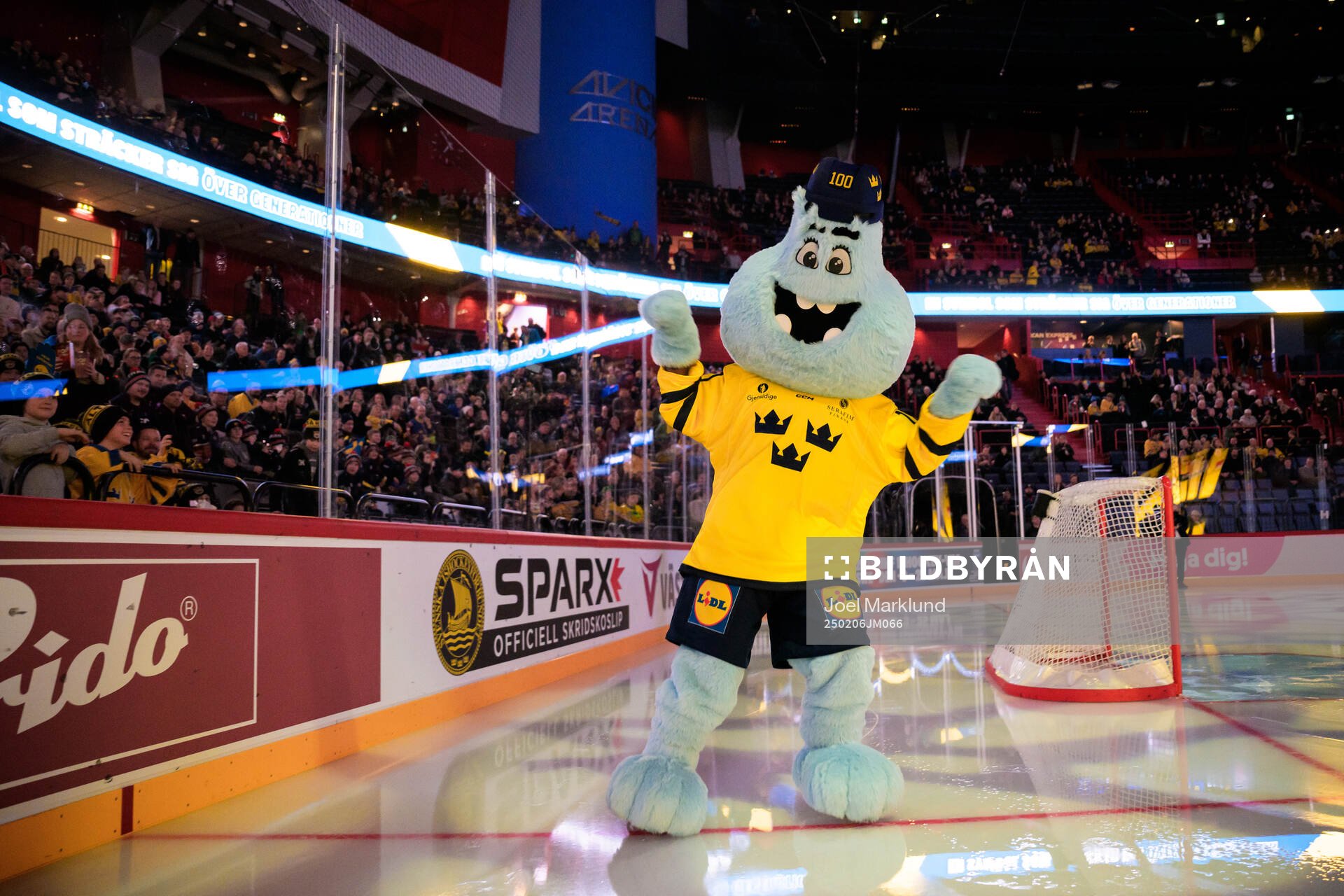 Swedish mascot Puckey