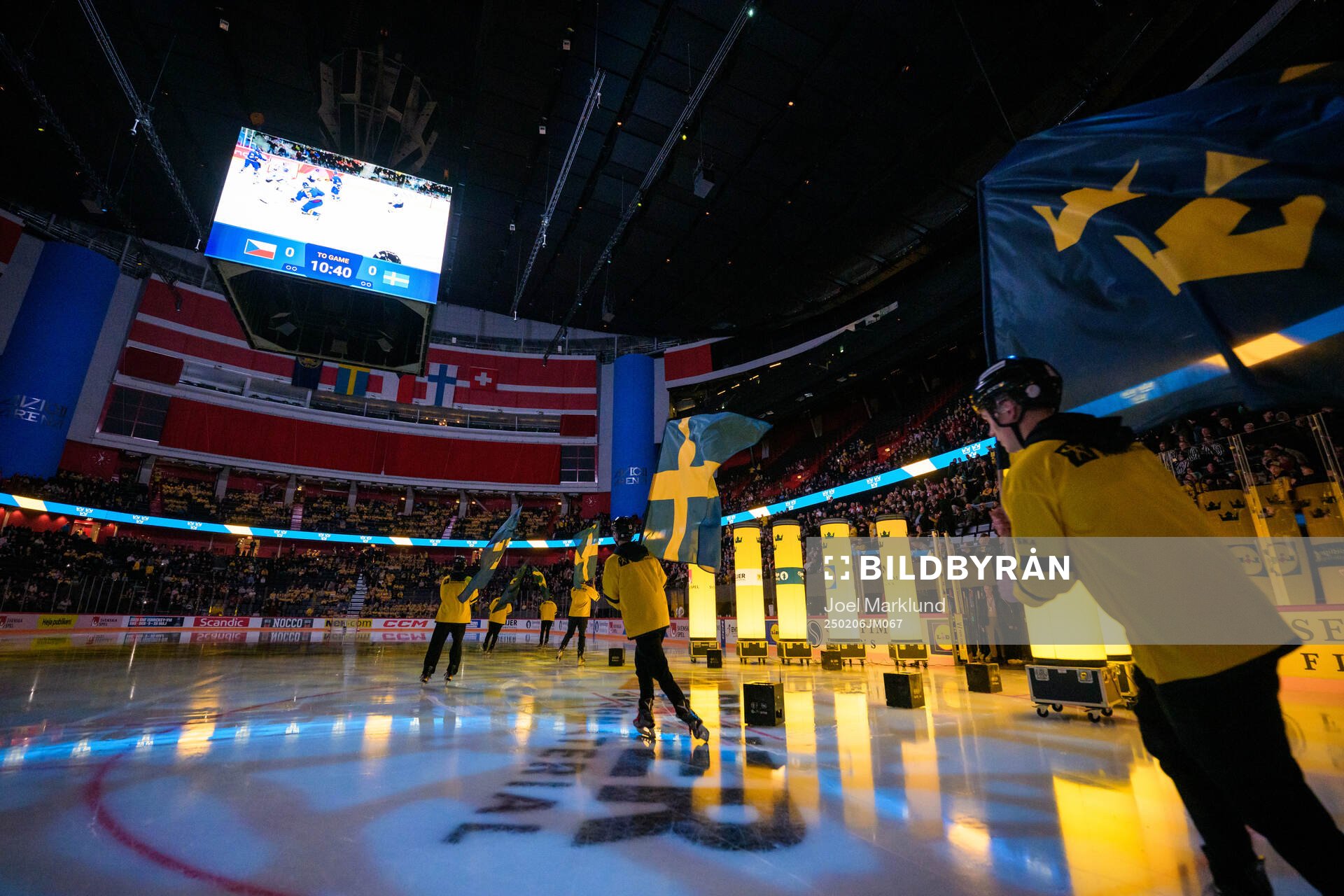 Swedish flags