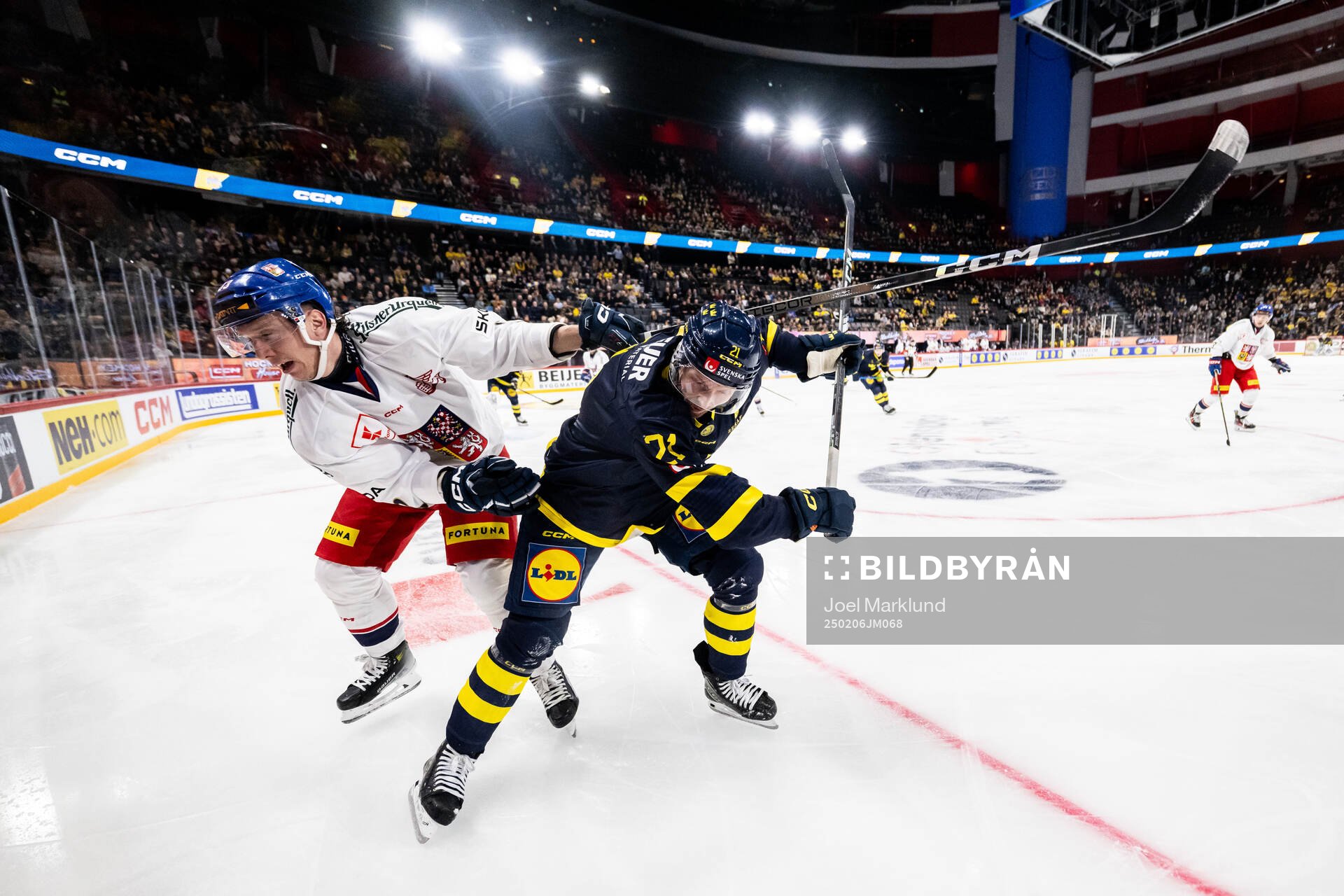 Jan Kostalek of Czech Republic and Christoffer Ehn of Sweden