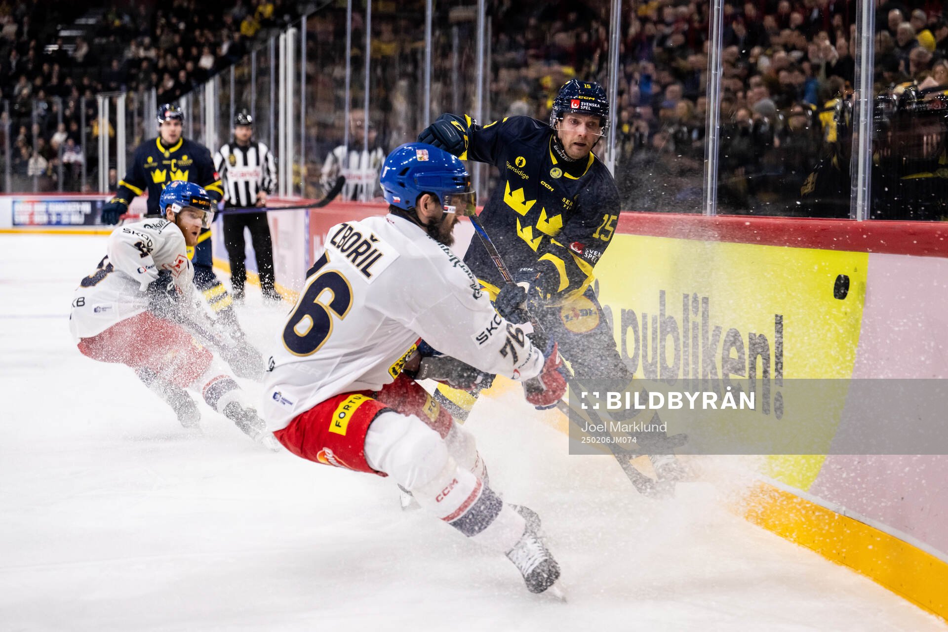 Jakub Zboril of Czech Republic and Simon Ryfors of Sweden