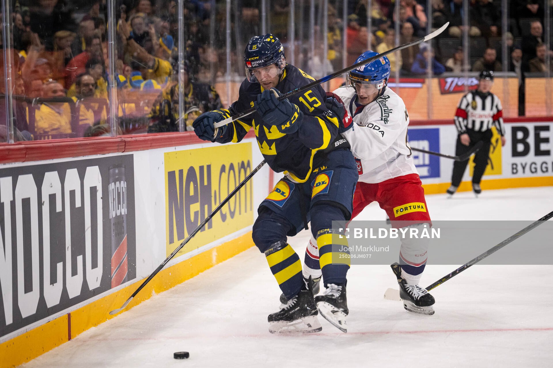 Simon Ryfors of Sweden and Petr Kodytek of Czech Republic