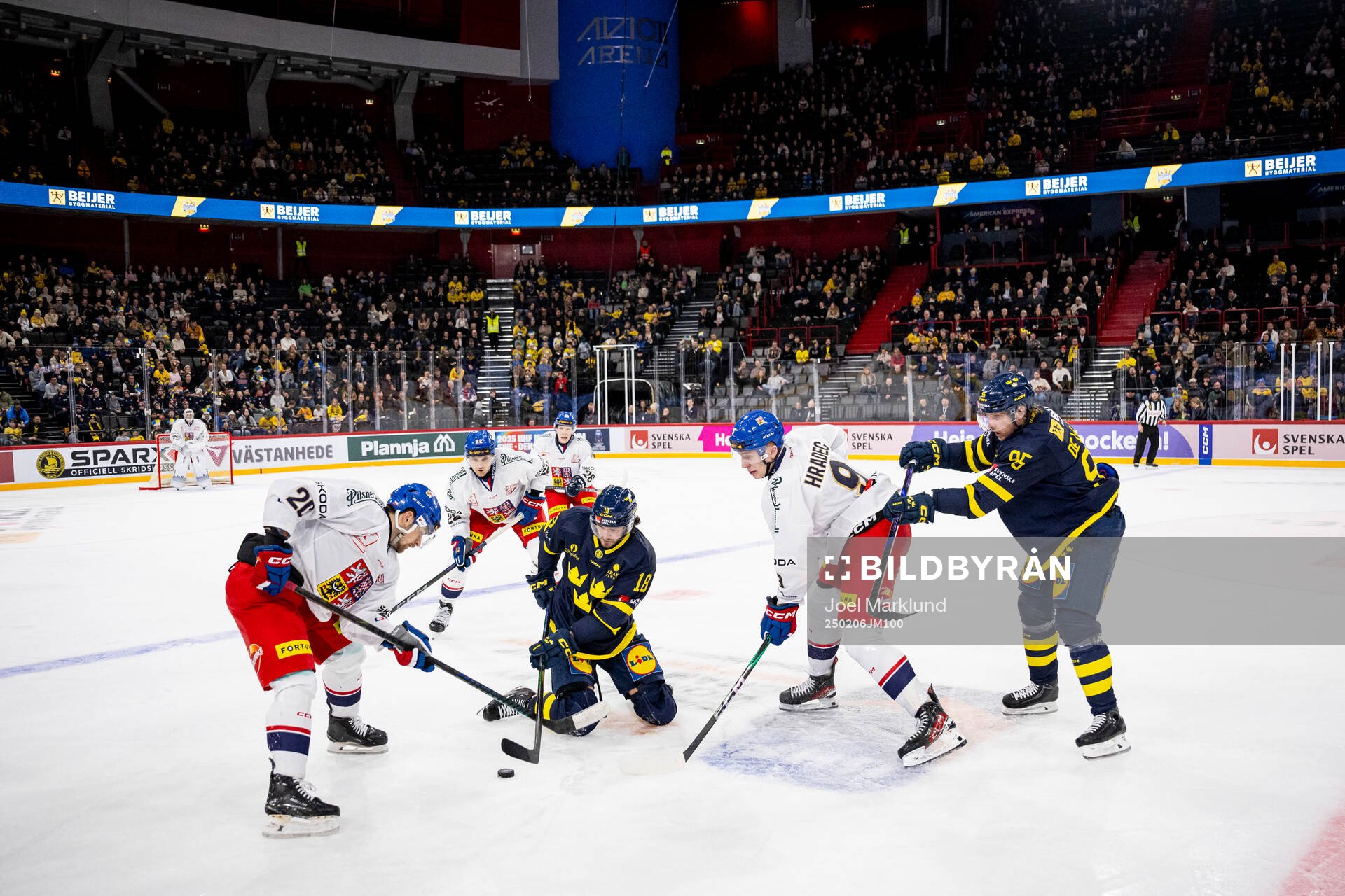 Dennis Everberg and Jacob de la Rose of Sweden and Michal