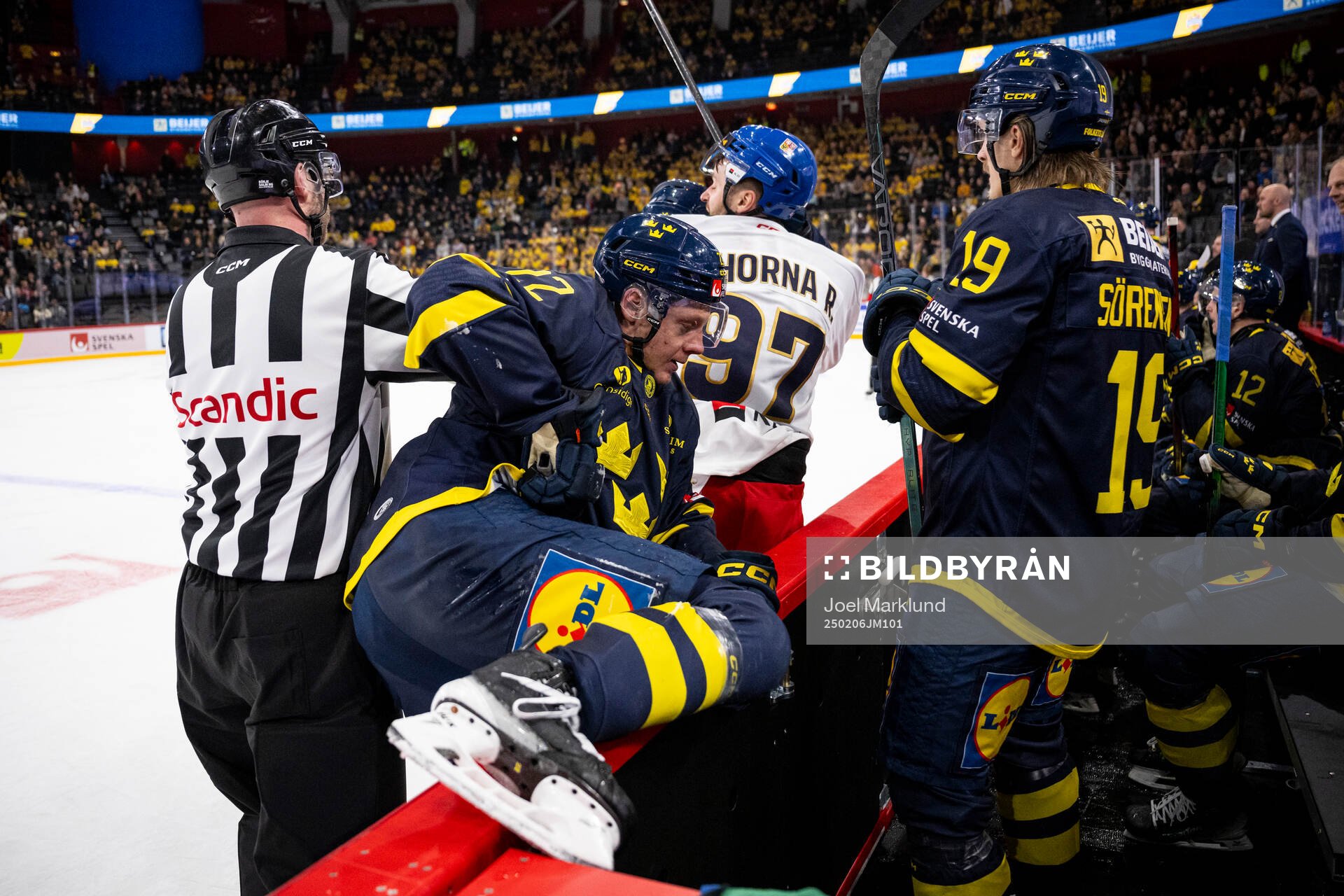 Max Friberg of Sweden and Radim Zohorna of Czech Republic