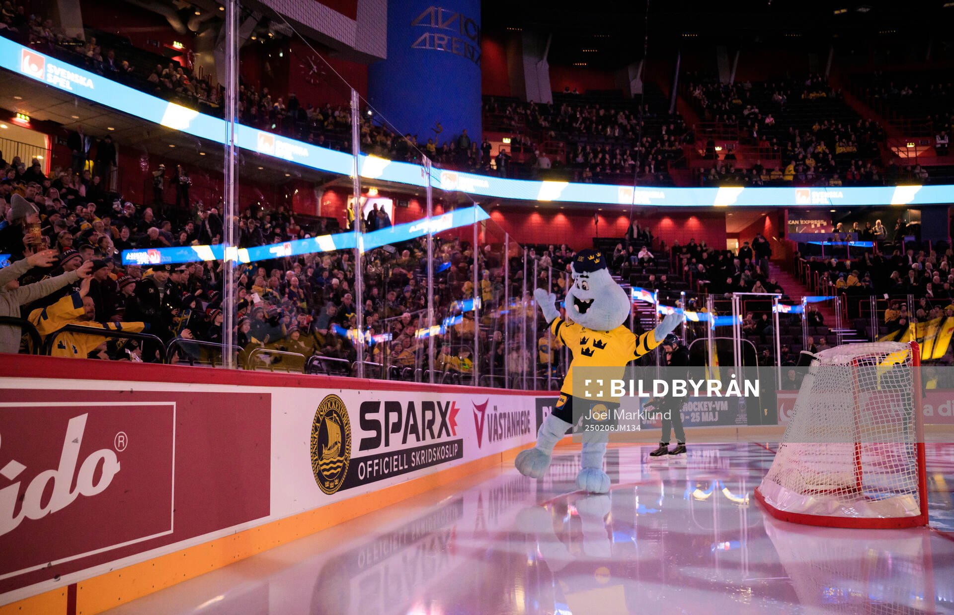 Swedish mascot Puckey