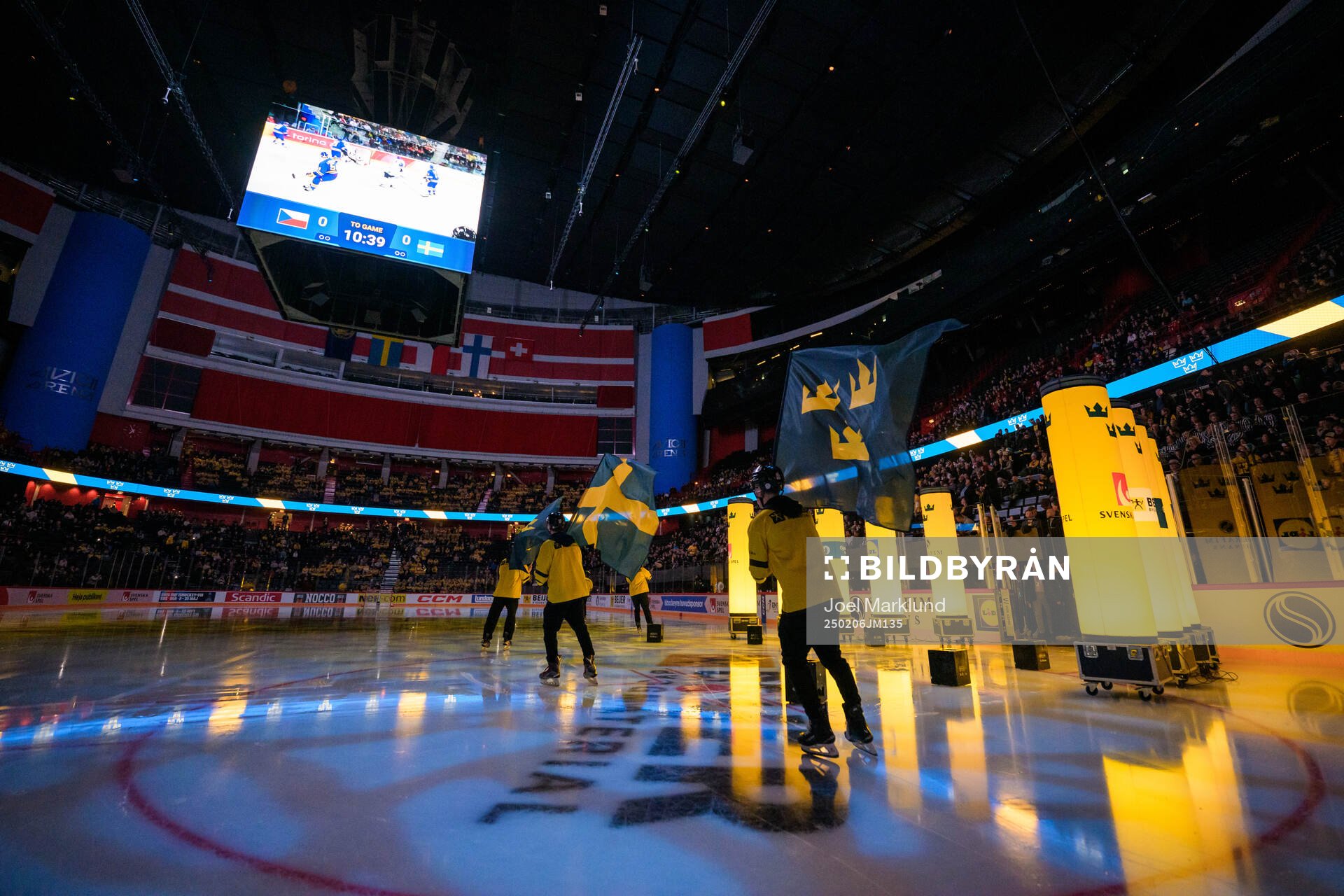 Swedish flags