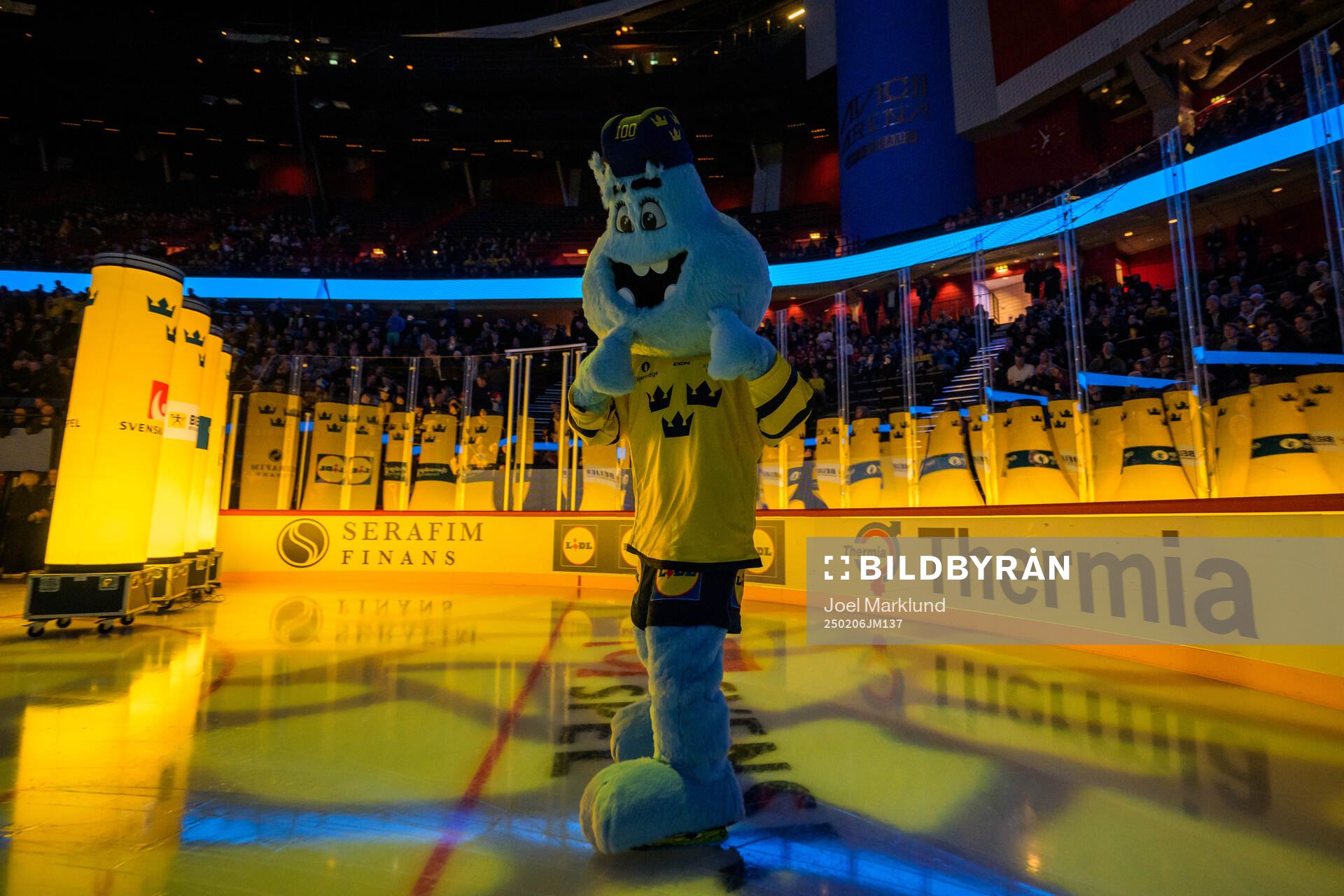 Swedish mascot Puckey