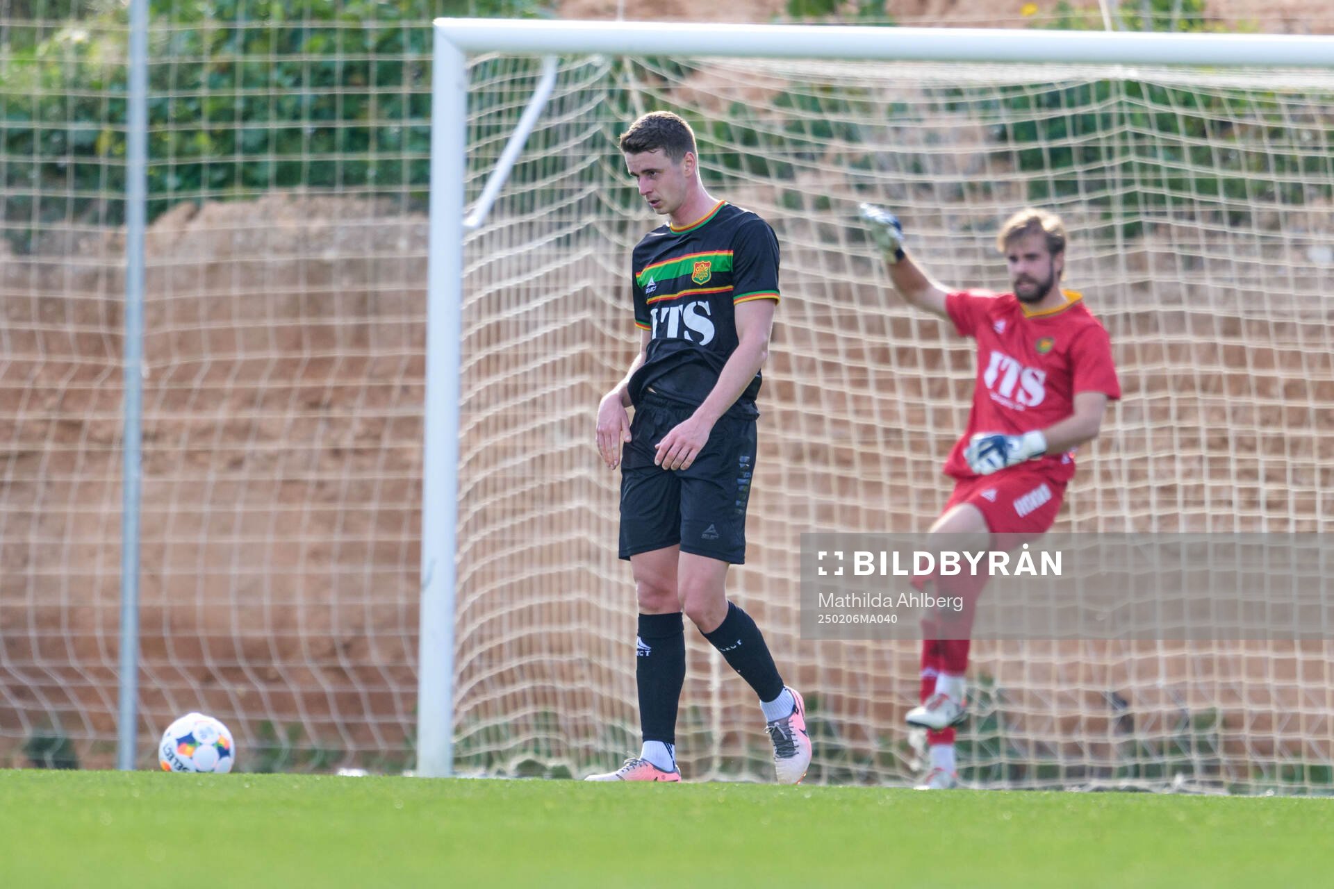 Oskar Ågren of GAIS looks dejected