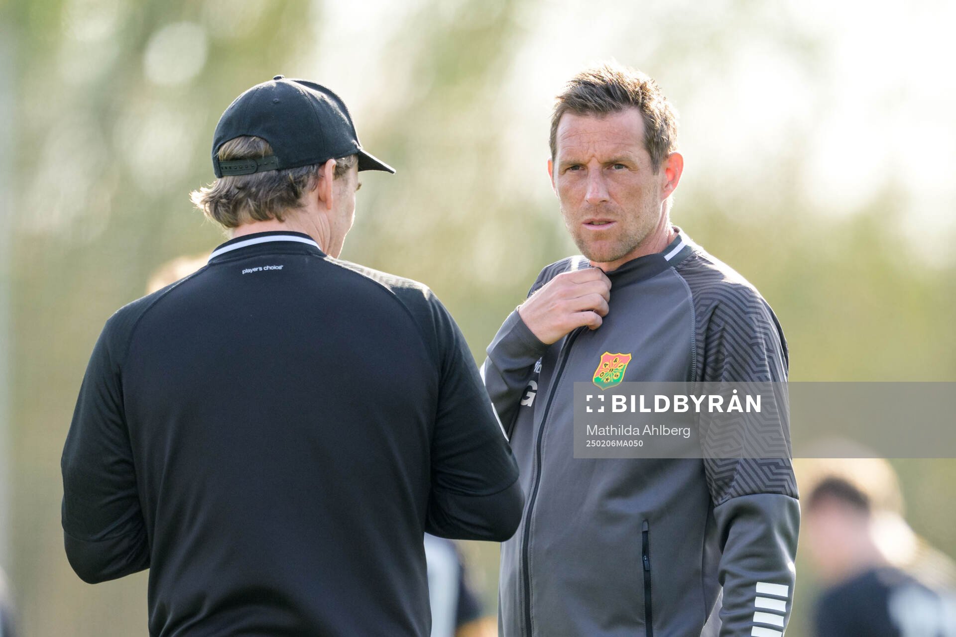 Head coach Fredrik Holmberg and Assistant coach Kenneth