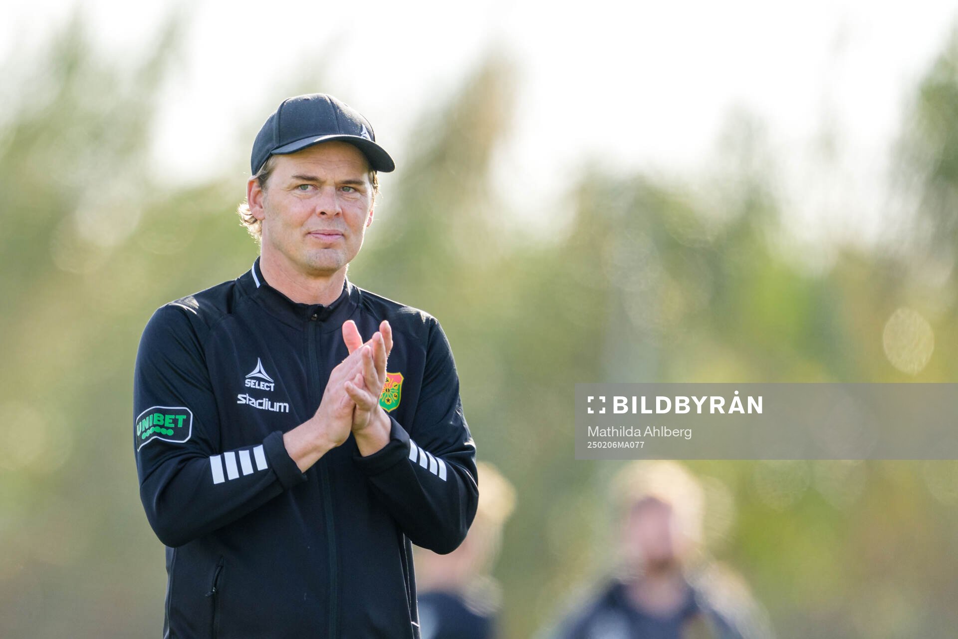 Head coach Fredrik Holmberg of GAIS