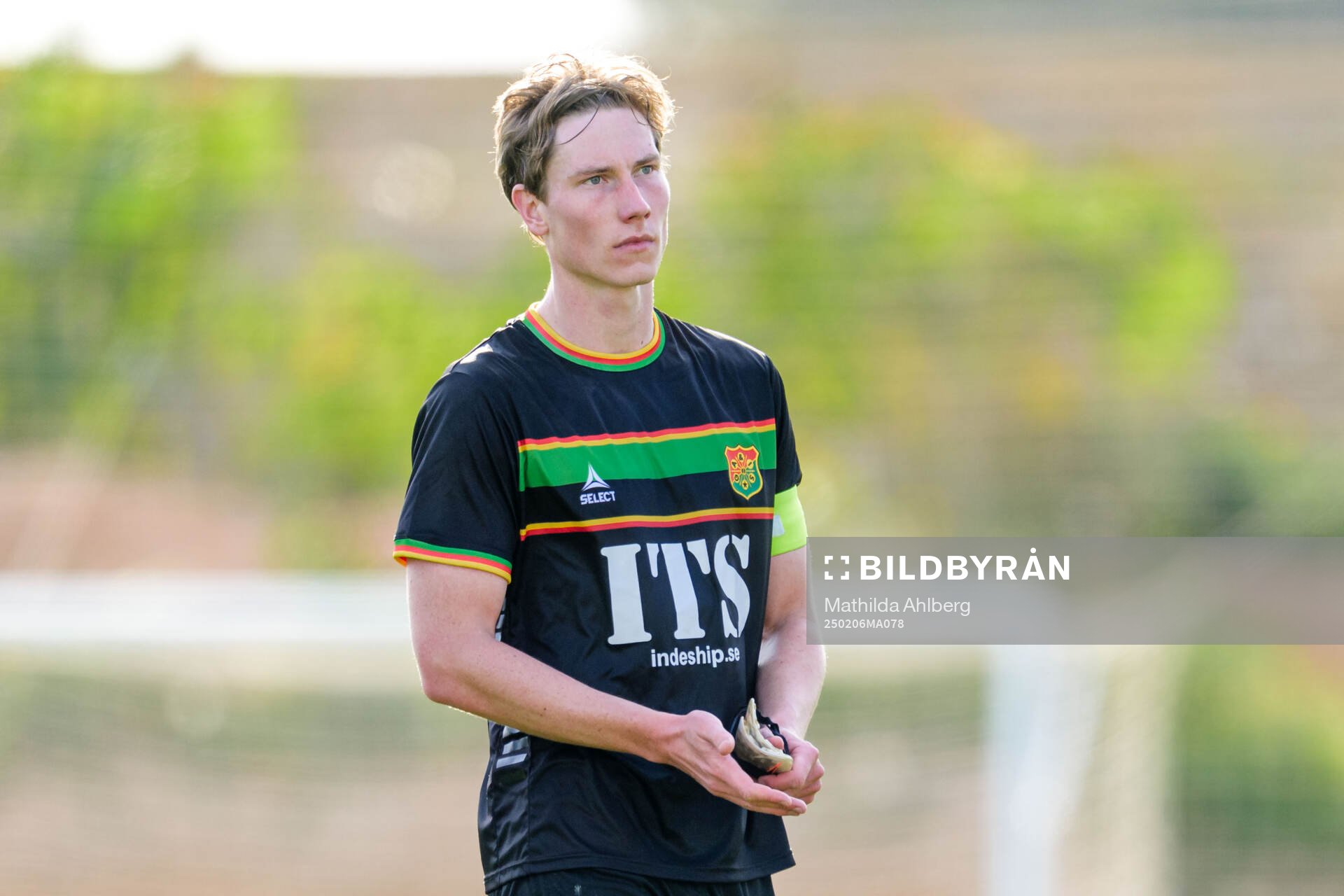 Robin Frej of GAIS looks dejected