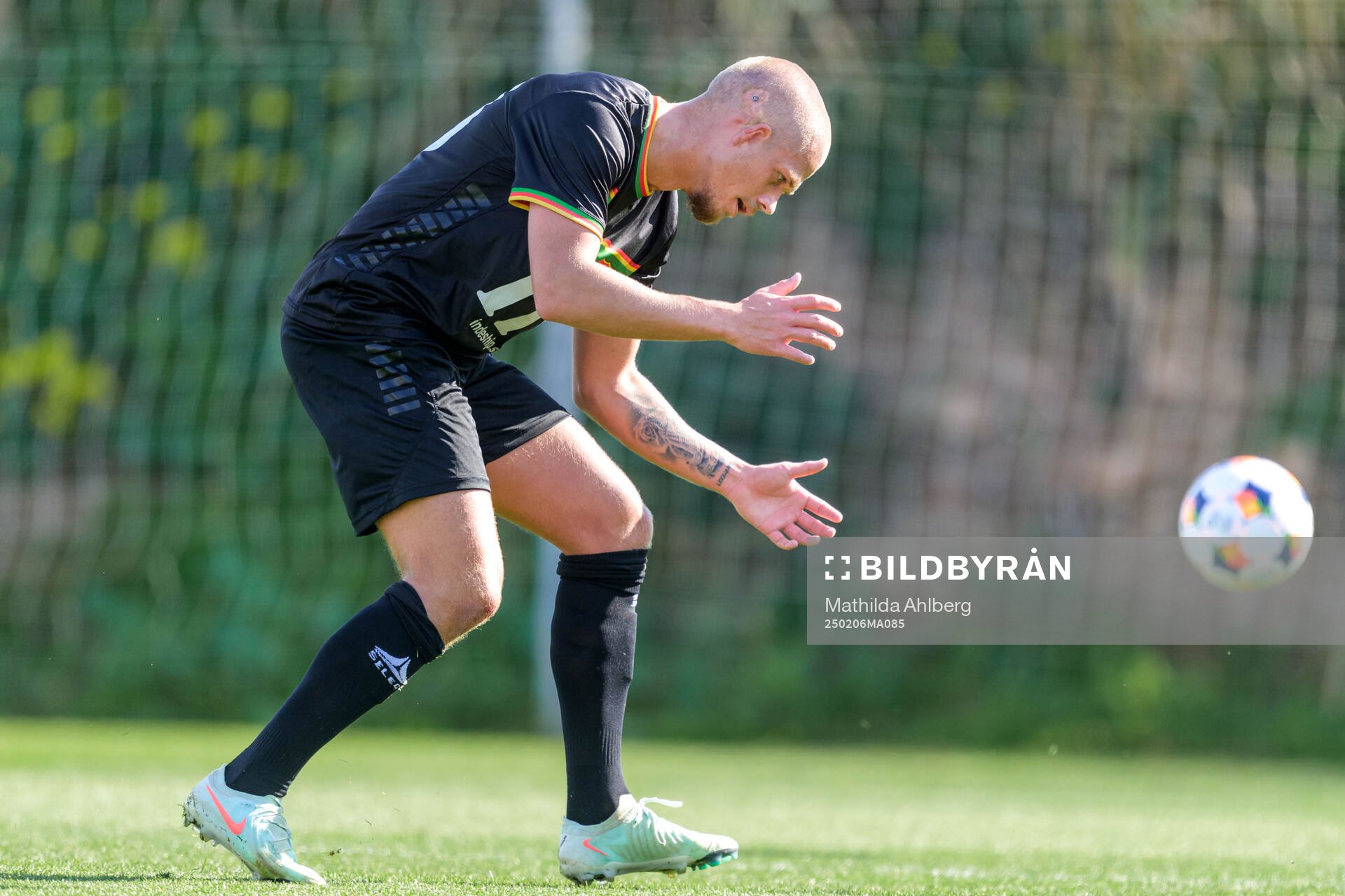 Kevin Holmén of GAIS looks dejected