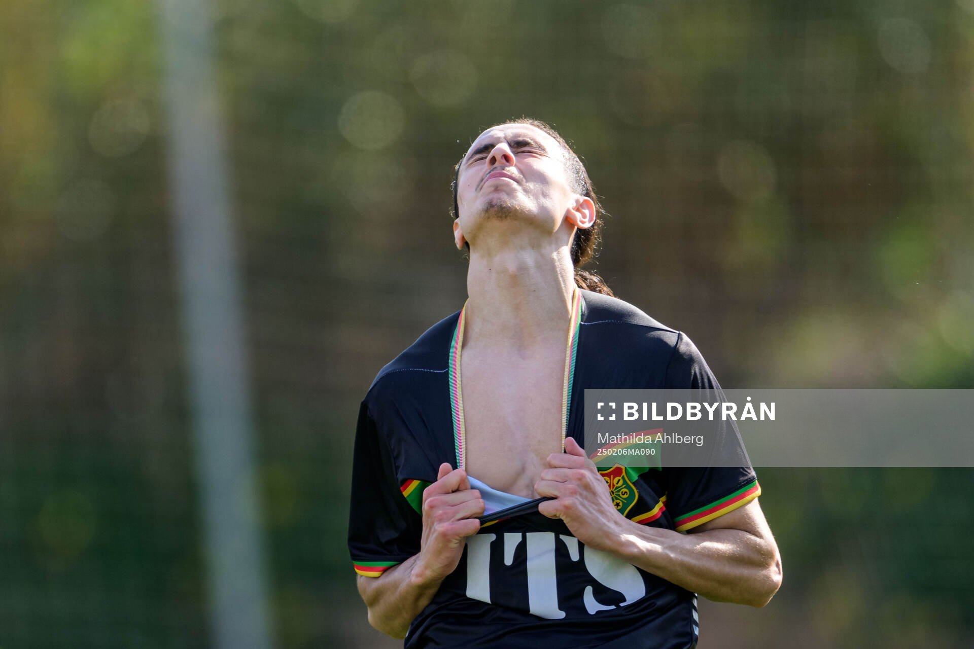 Amin Boudri of GAIS looks dejected