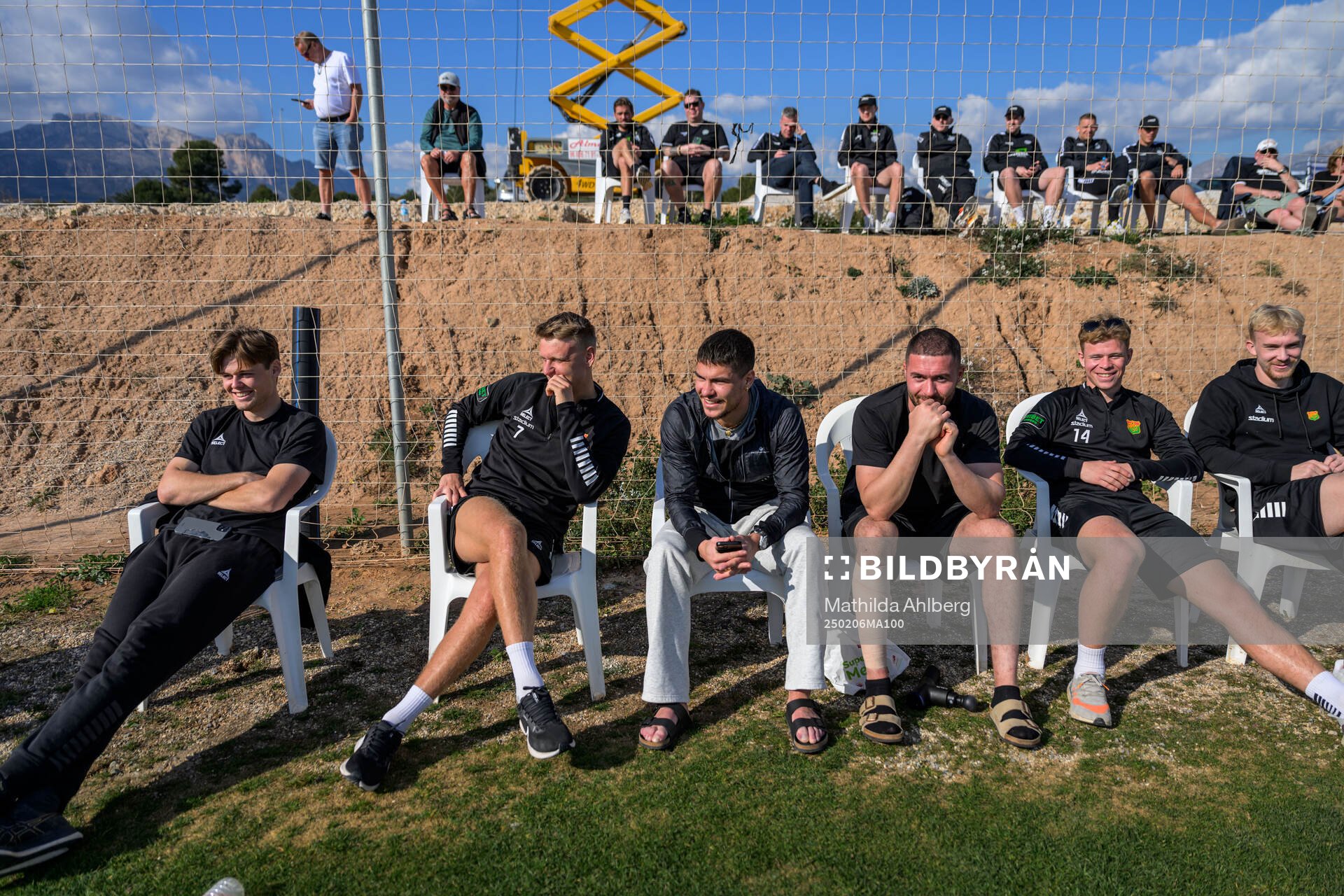 Axel Henriksson, Joackim Åberg, William Milovanovic,