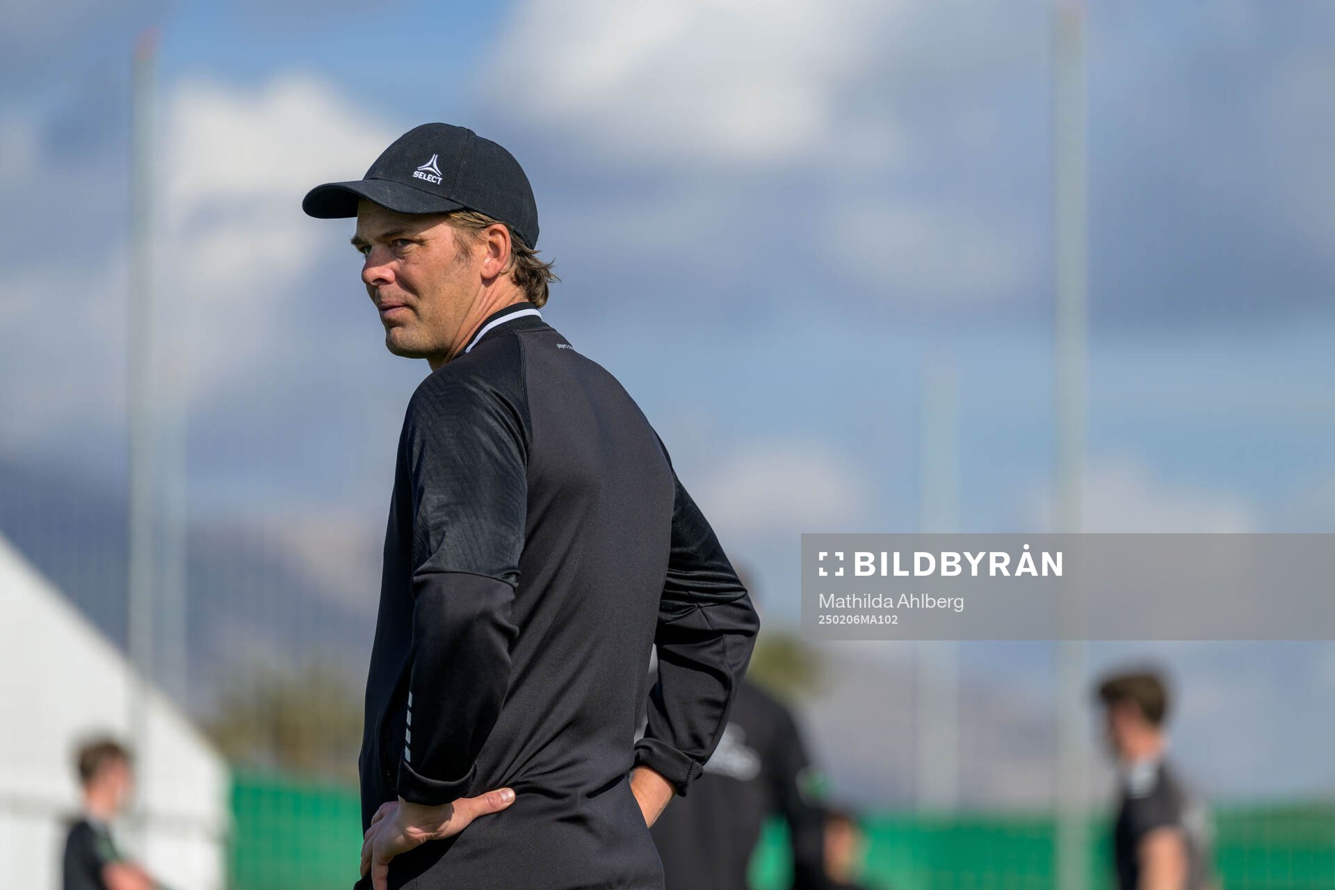 Head coach Fredrik Holmberg of GAIS