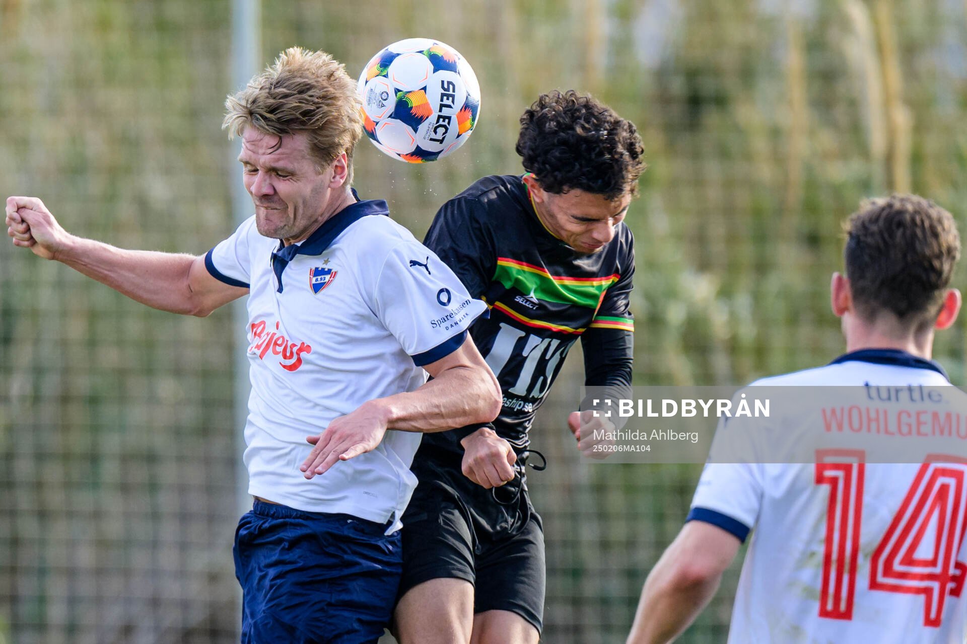 Mohamed Bawa of GAIS during the friendly football match between GAIS and B.93 on February 6, 2025 in Albir. 