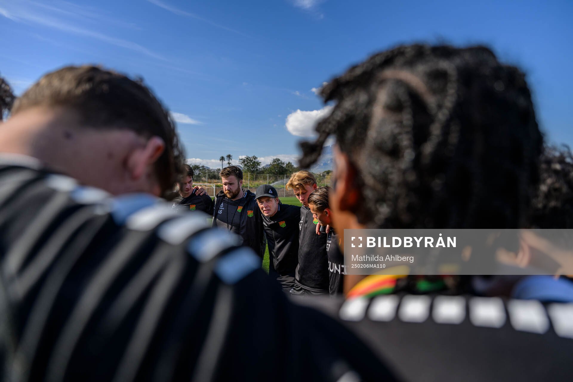 Head coach Fredrik Holmberg of GAIS