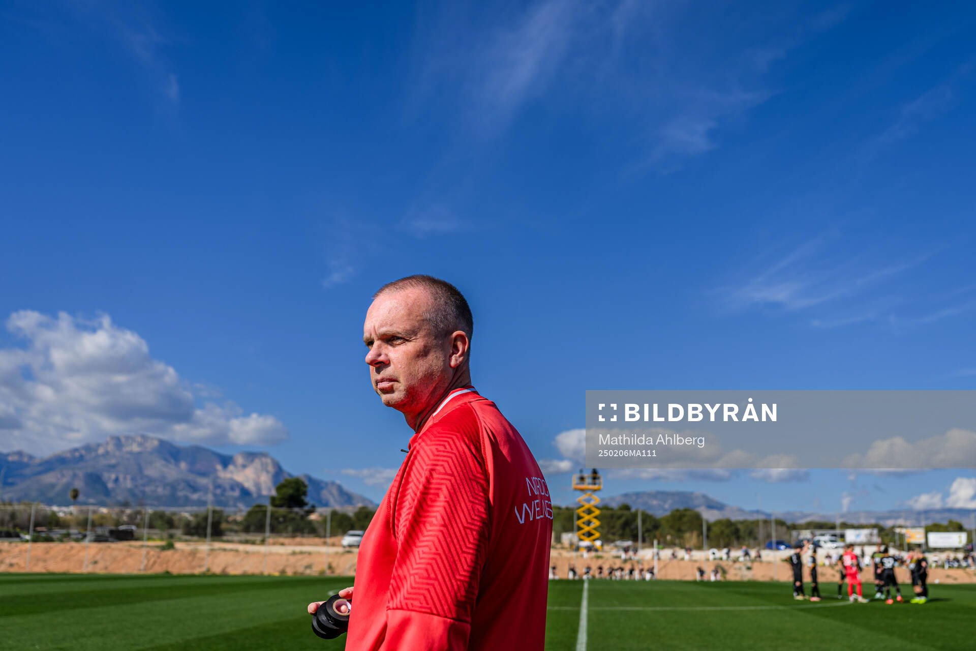 Equipment manager Joakim Olsson