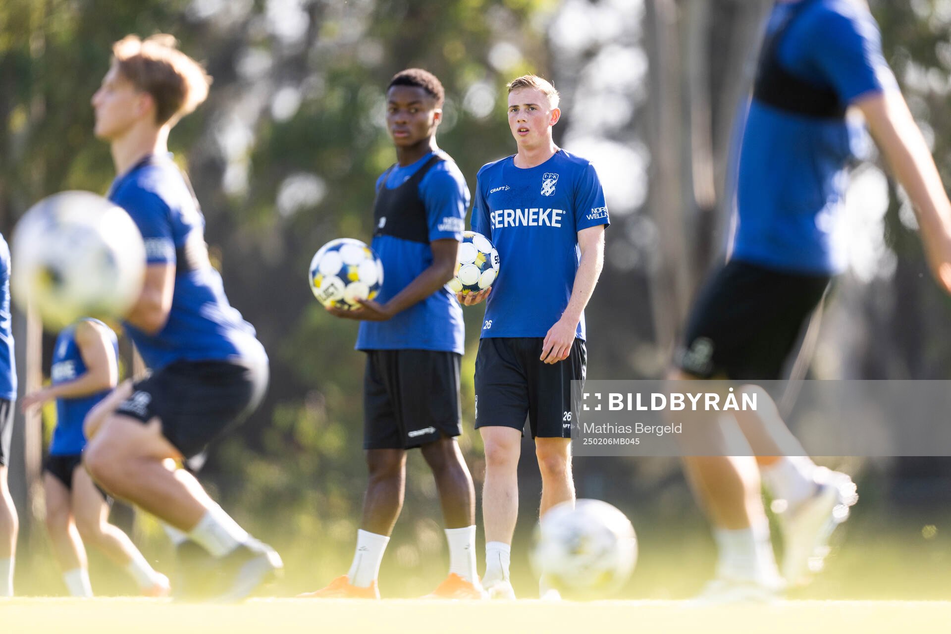 Ifeoluwa Olowoporoku och Benjamin Brantlind