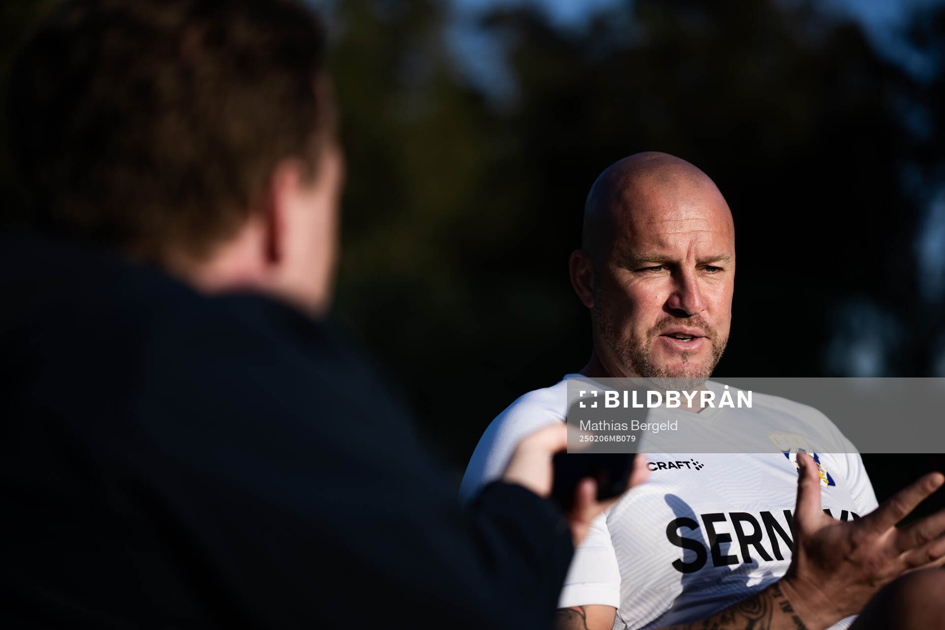 IFK Göteborgs målvaktstränare Lee Baxter