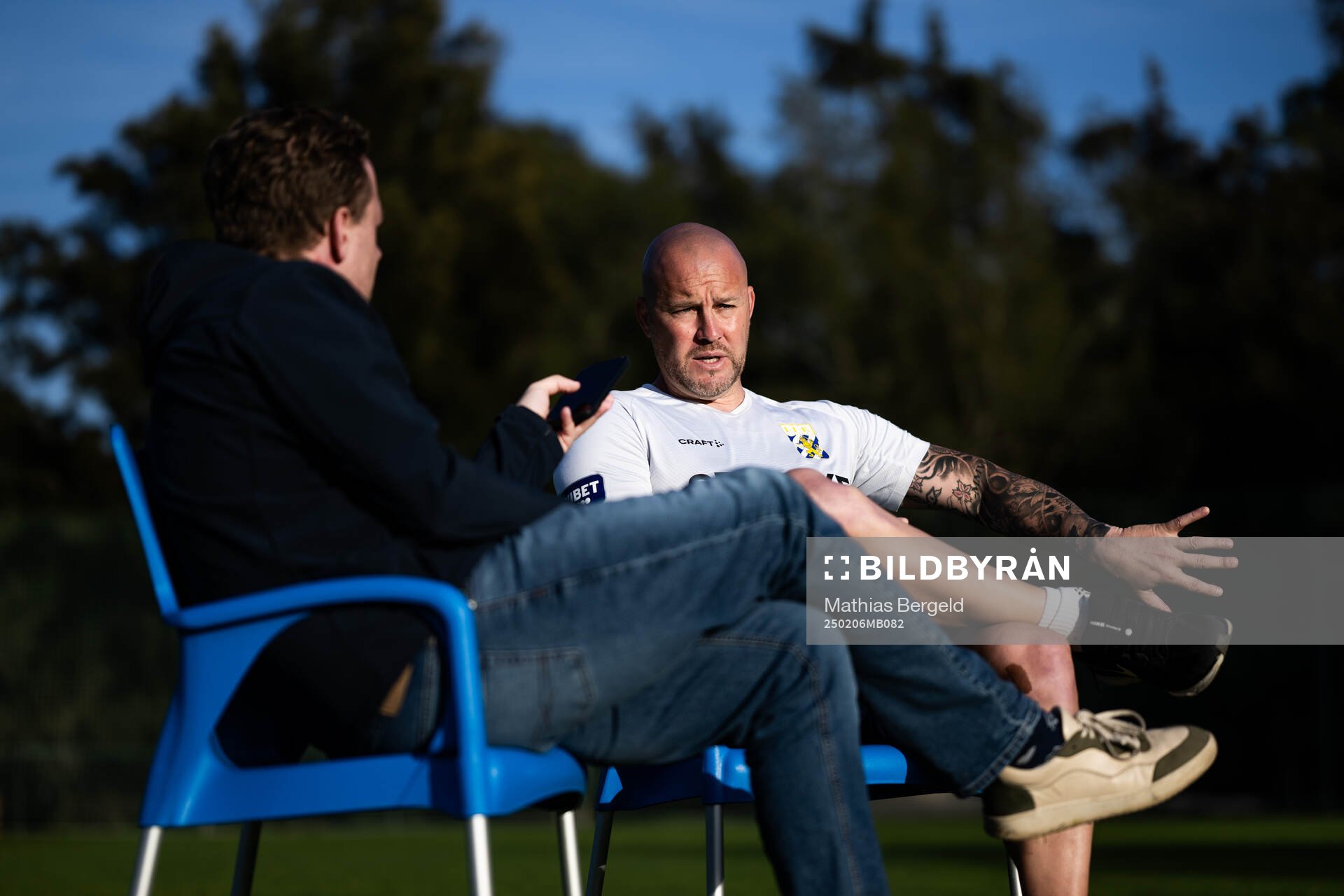 IFK Göteborgs målvaktstränare Lee Baxter