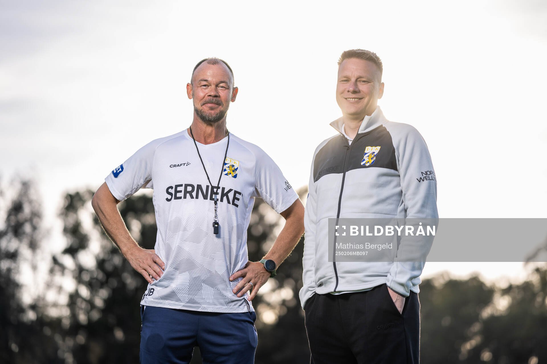 IFK Göteborgs assisterande tränare Joachim Björklund och