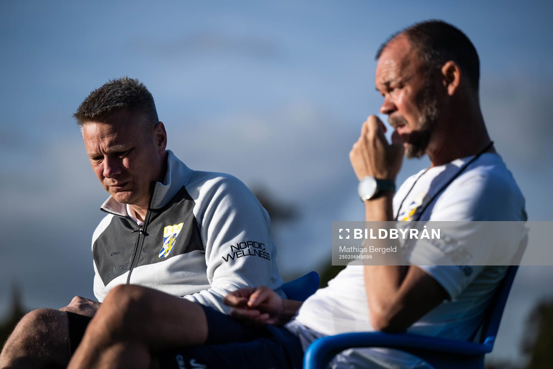 IFK Göteborgs tränare Stefan Billborn och assisterande