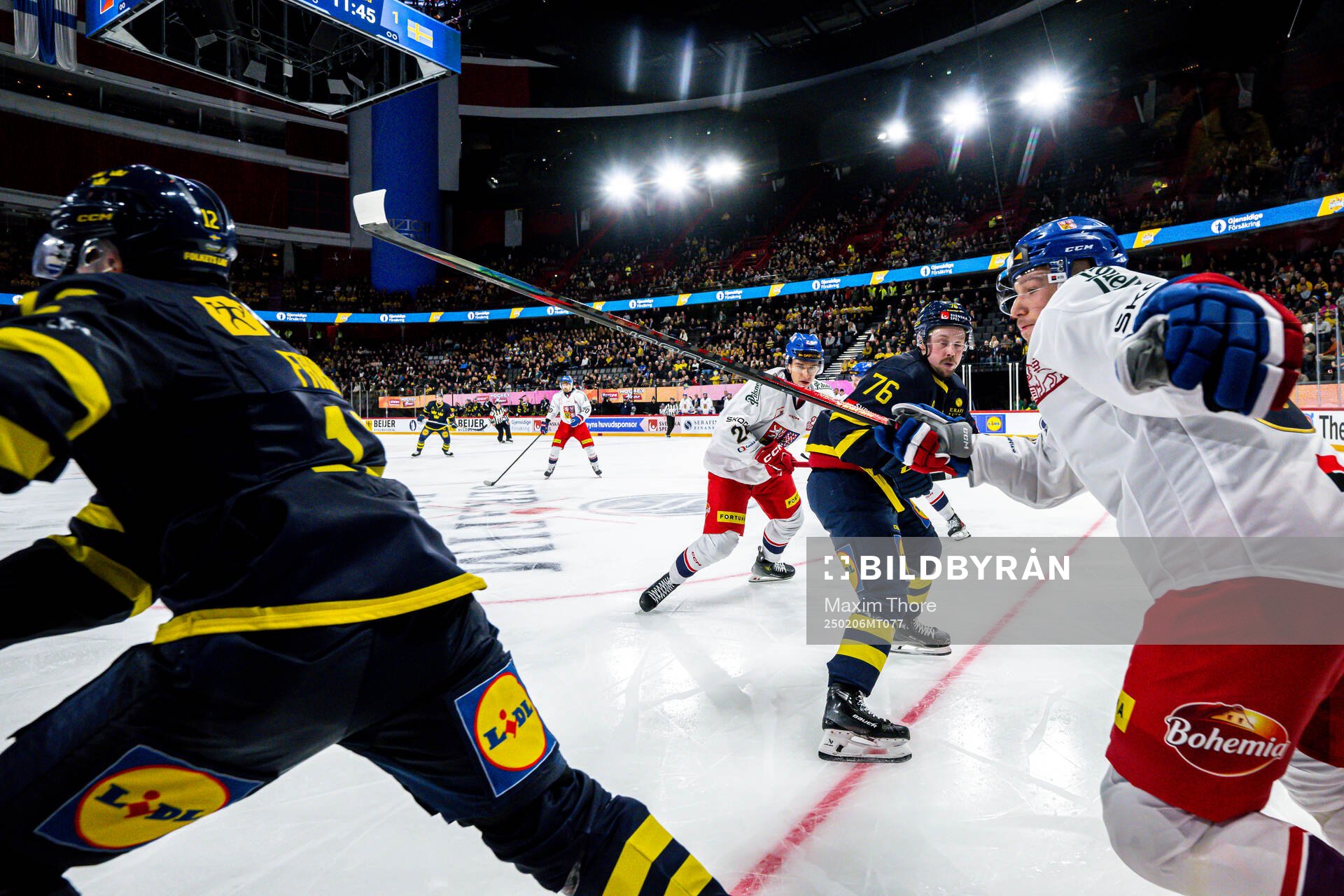 Libor Hajek of Czech Republic and Jonathan Dahlén of Sweden