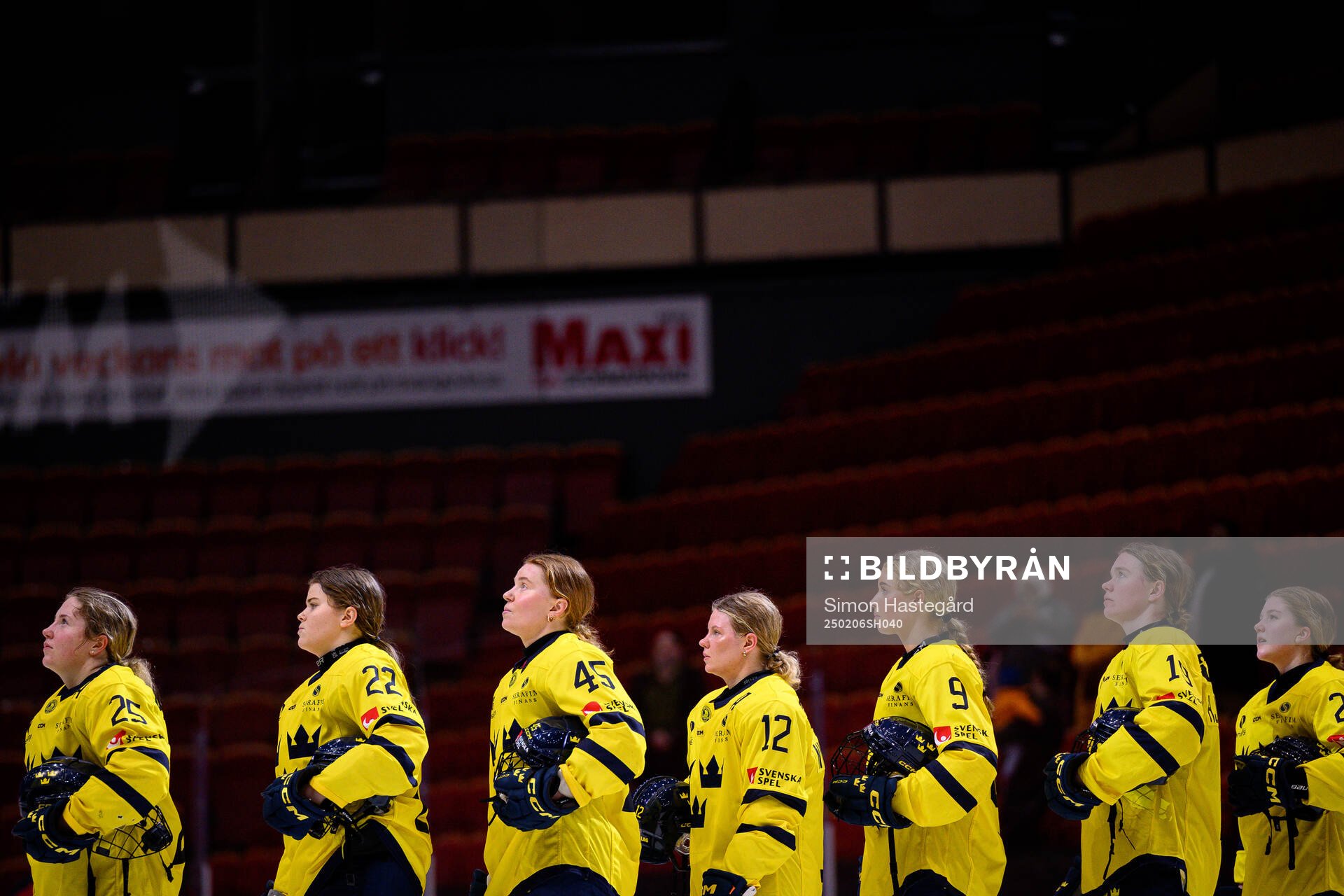 Hanna Thuvik , Paula Bergström, Maja Nylén Persson and