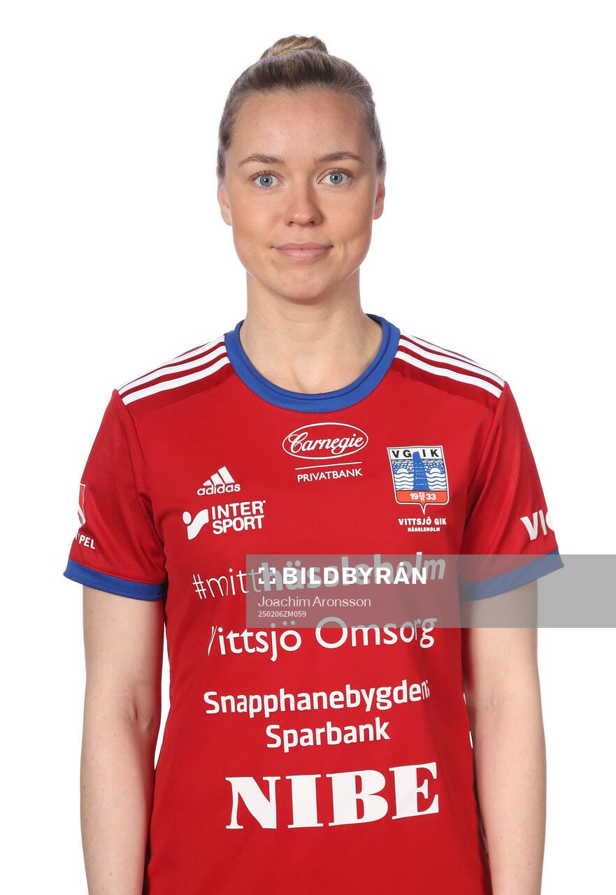 Vittsjös Kajsa Lind poserar för ett porträtt den 6 februari 2025 i Hässleholm.