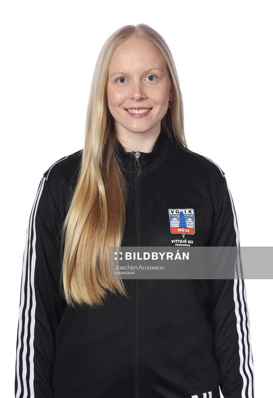 Vittsjös team manager Nellie Lindhe