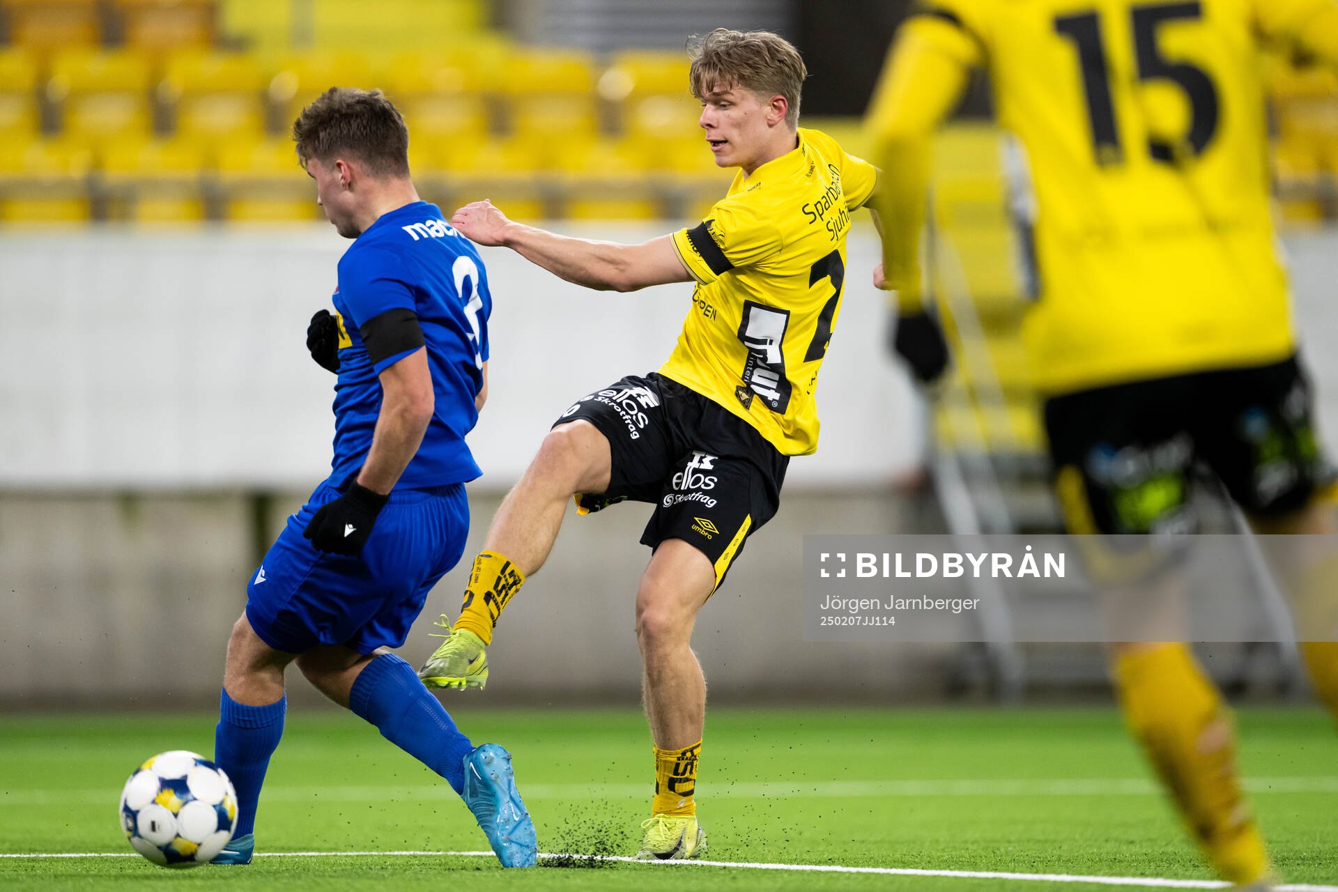 Elfsborgs Gottfrid Rapp skjuter 1-0