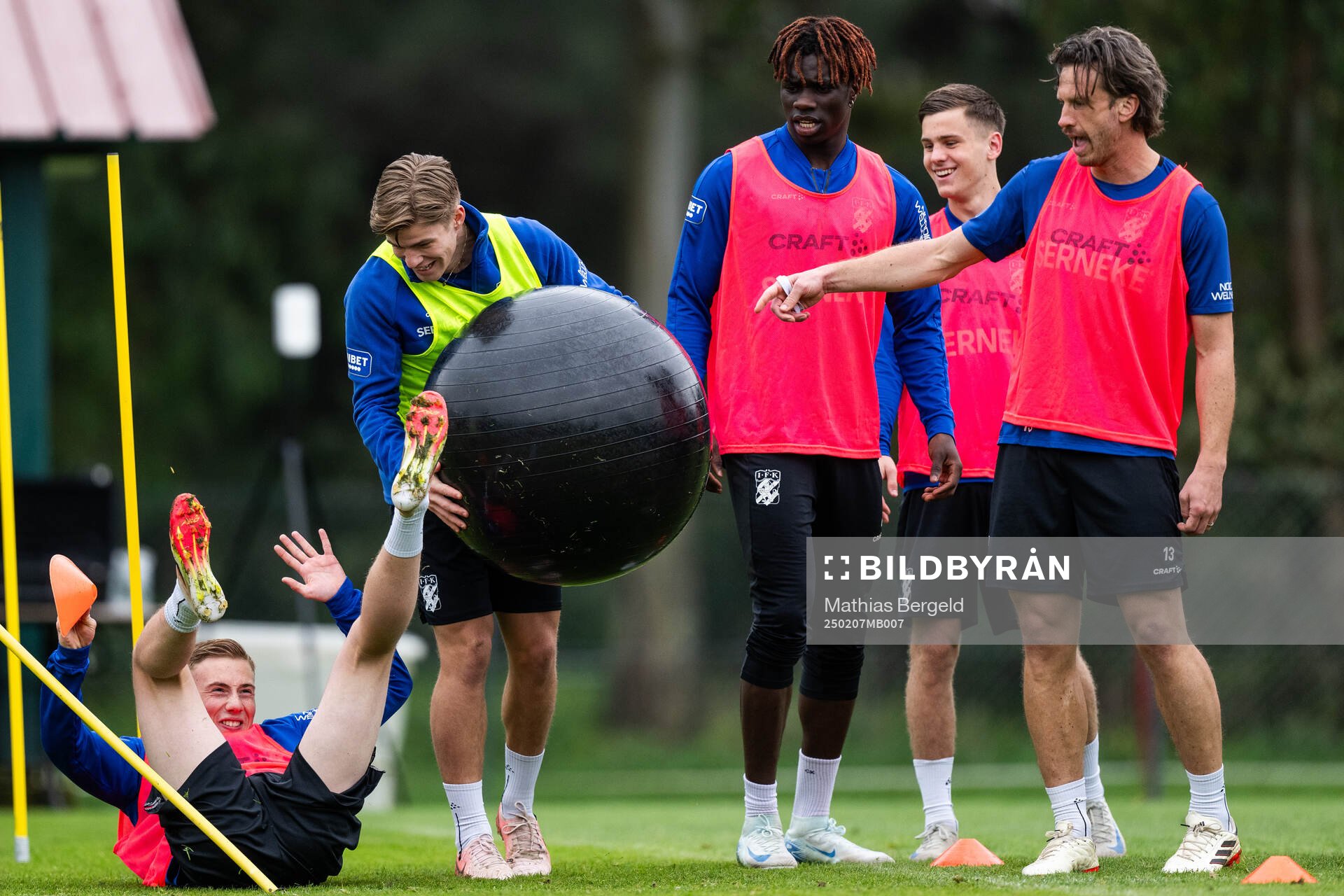Benjamin Brantlind, Felix Eriksson, Rockson Yeboah, Leo