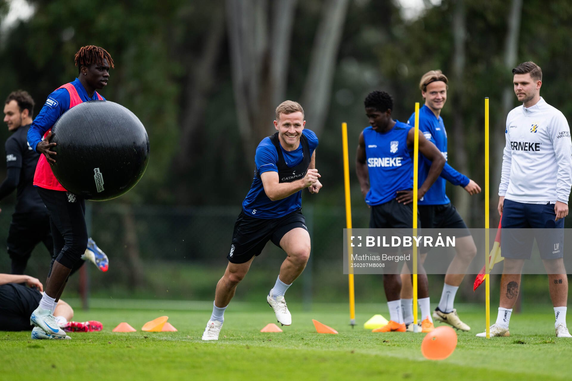 Rockson Yeboah och Jonas Bager