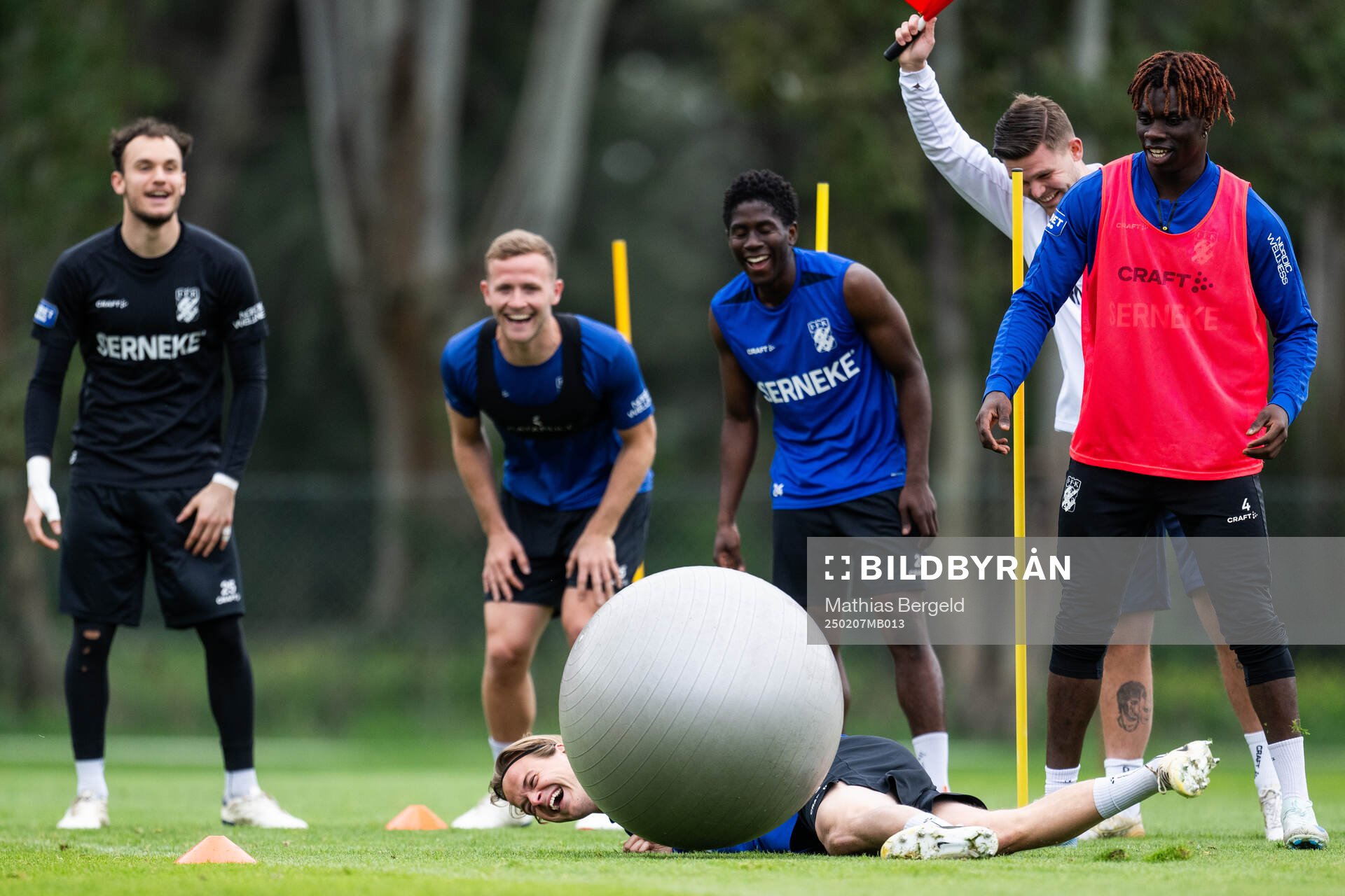 August Erlingmark och Rockson Yeboah