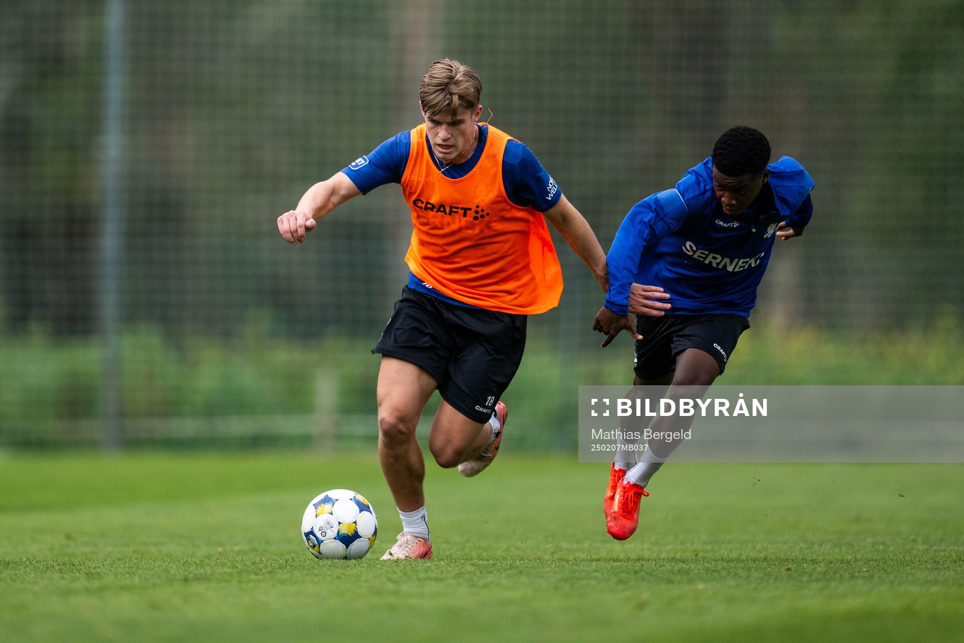 Felix Eriksson och Ifeoluwa Olowoporoku