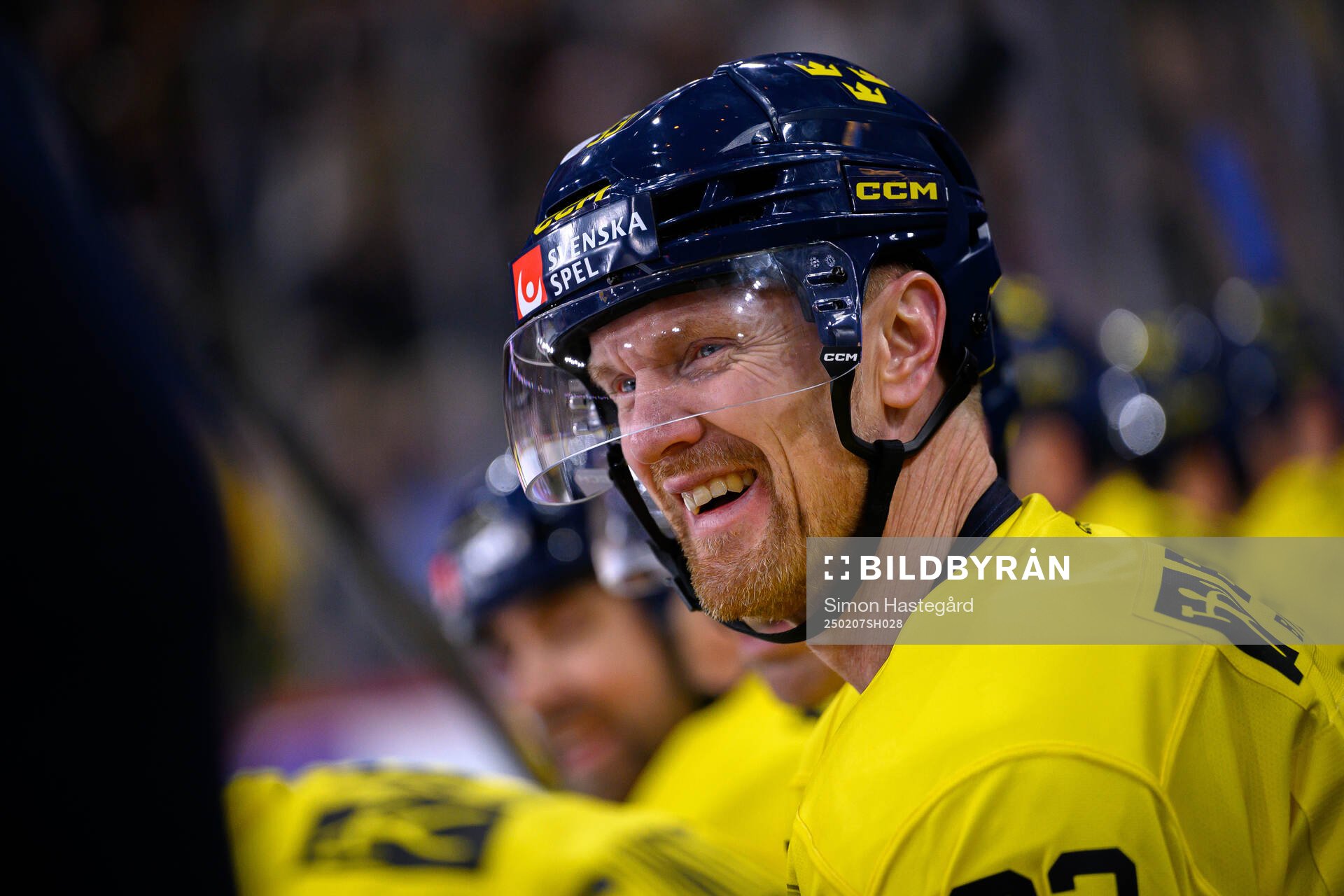 Henrik Sedin of Tre Kronor Legends